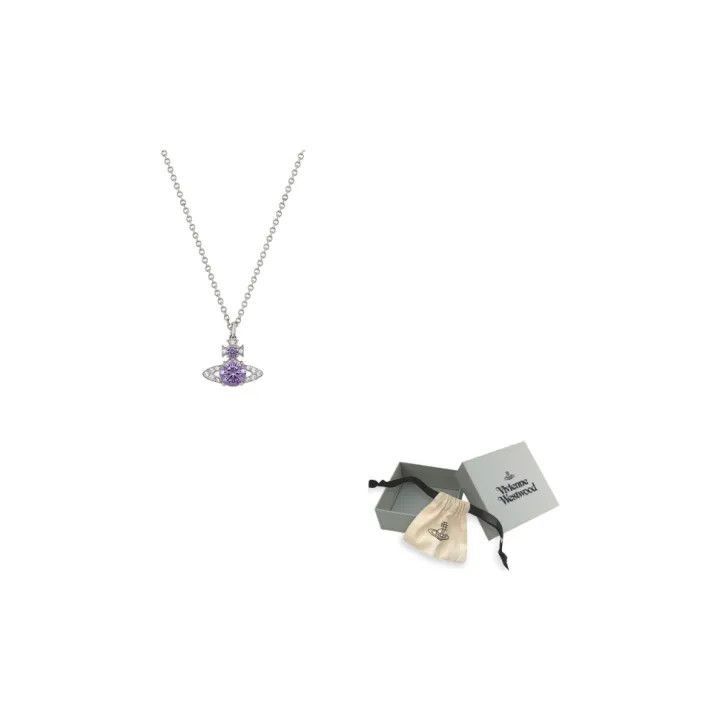 Vivienne Westwood Vivienne Westwood Ismene Saturn Pendant Necklace -2507 Size ONE SIZE - 1 Thumbnail