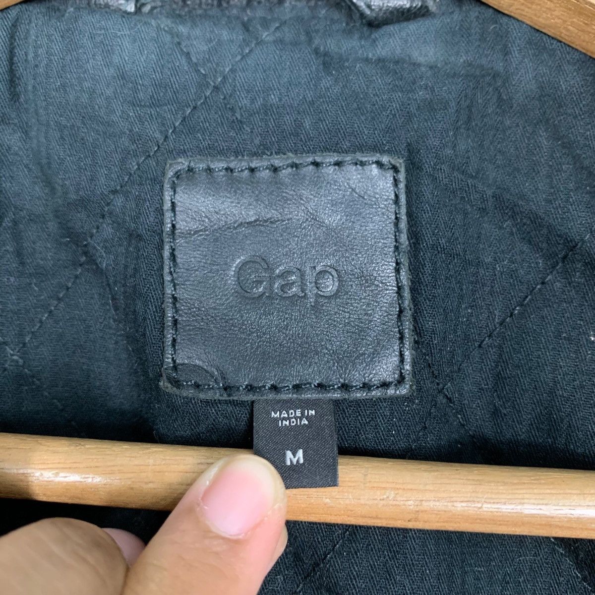 Gap Vintage GAP Wool Leather Varsity Jacket #2732-C123 Size US M / EU 48-50 / 2 - 15 Thumbnail