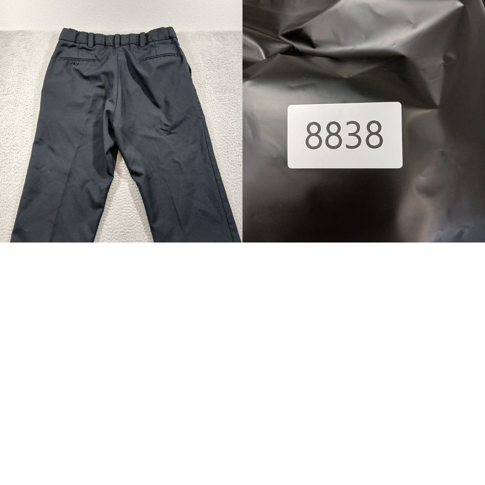Vintage VINTAGE Flying Cross Justice Uniform Pants Wool Blend LAPD Navy Police Duty Blue 36 34x22 Mens Size US 36 / EU 52 - 8 Thumbnail