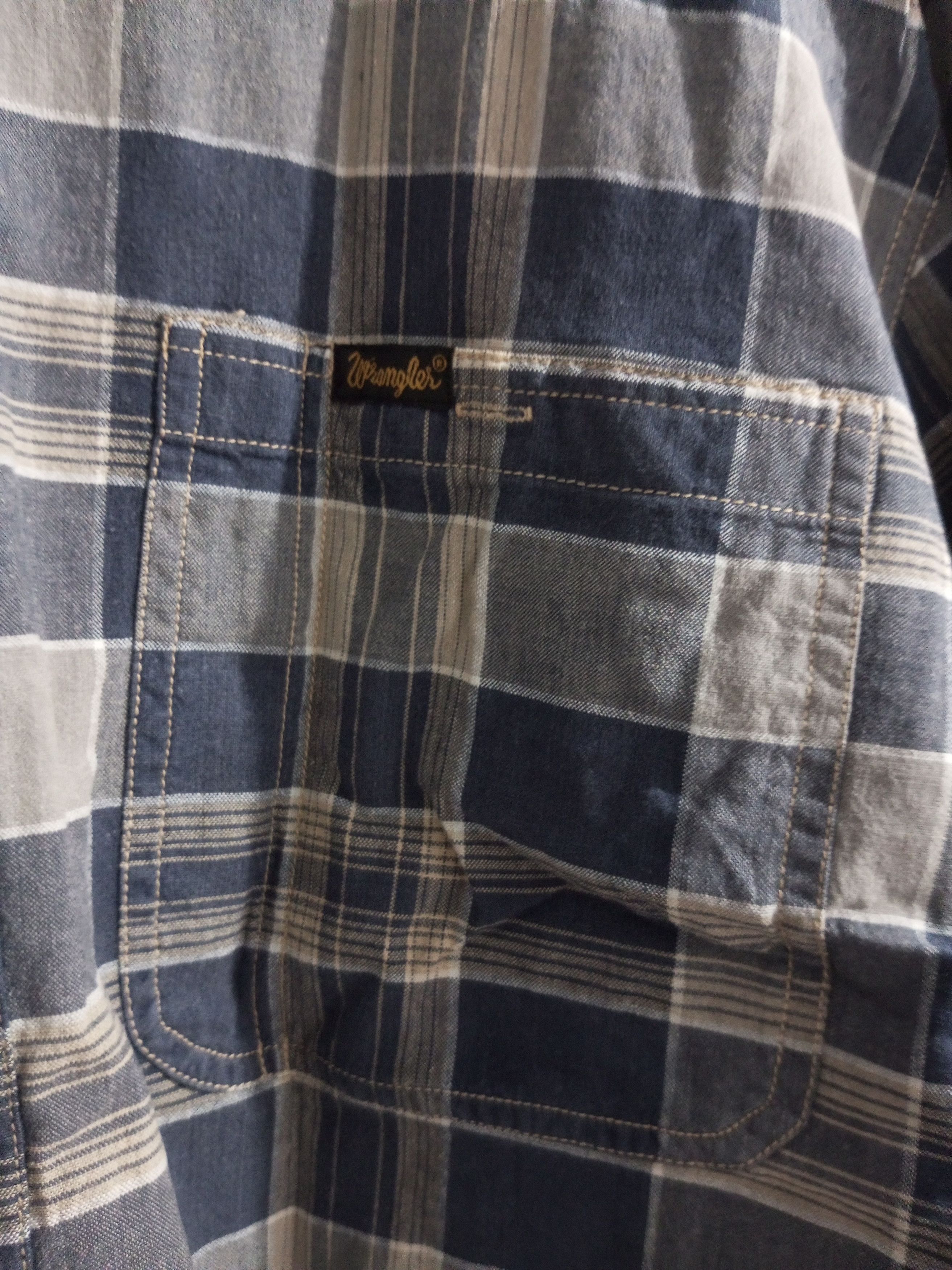 Wrangler Vintage wrangler western long sleeve shirt Size US L / EU 52-54 / 3 - 6 Thumbnail