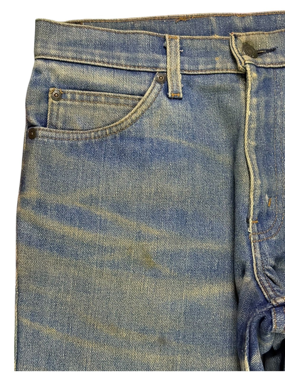 Levi's × Levi's Vintage Clothing Vintage 70s Levis Orange Tab Rusty Mud Loose Jean Short Jort Size US 30 / EU 46 - 5 Thumbnail