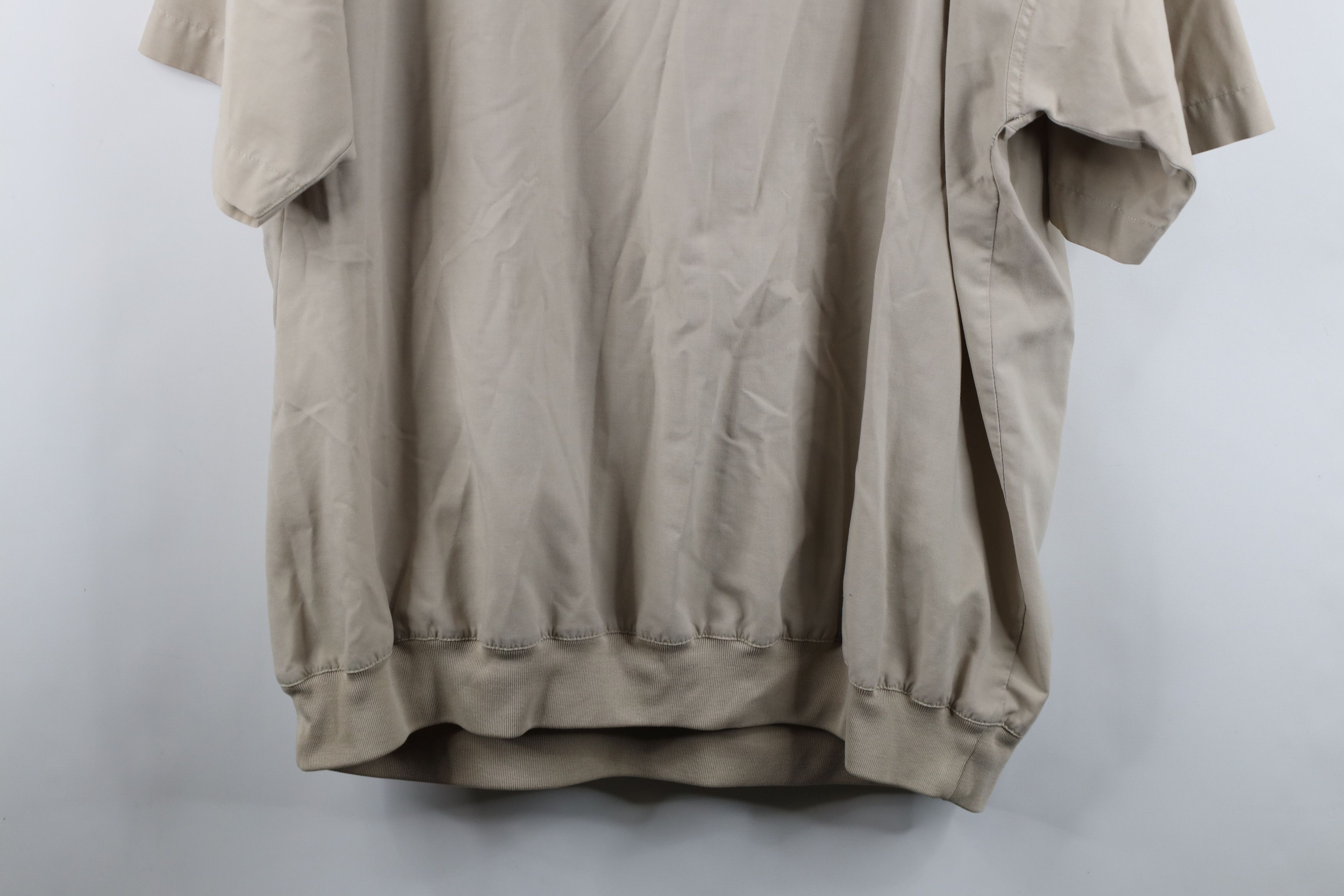 Vintage Vintage 90s Streetwear Ribbed Collared Pullover Polo Shirt Size US XXL / EU 58 / 5 - 13 Thumbnail