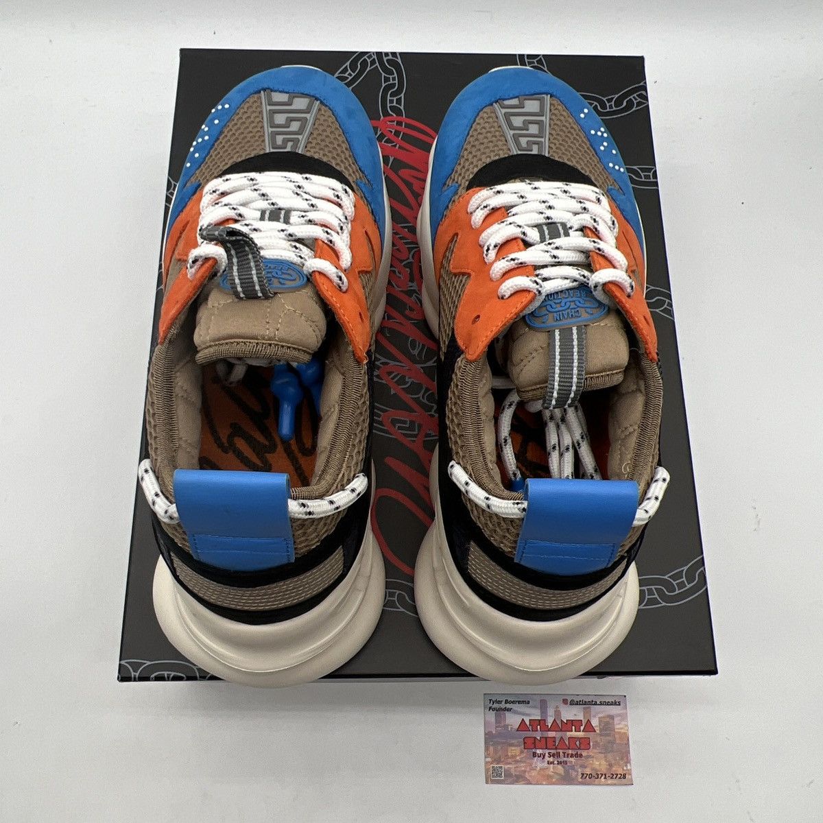 Versace Versace chain reaction 2 punky cargo zesty Size US 8 / EU 41 - 6 Thumbnail