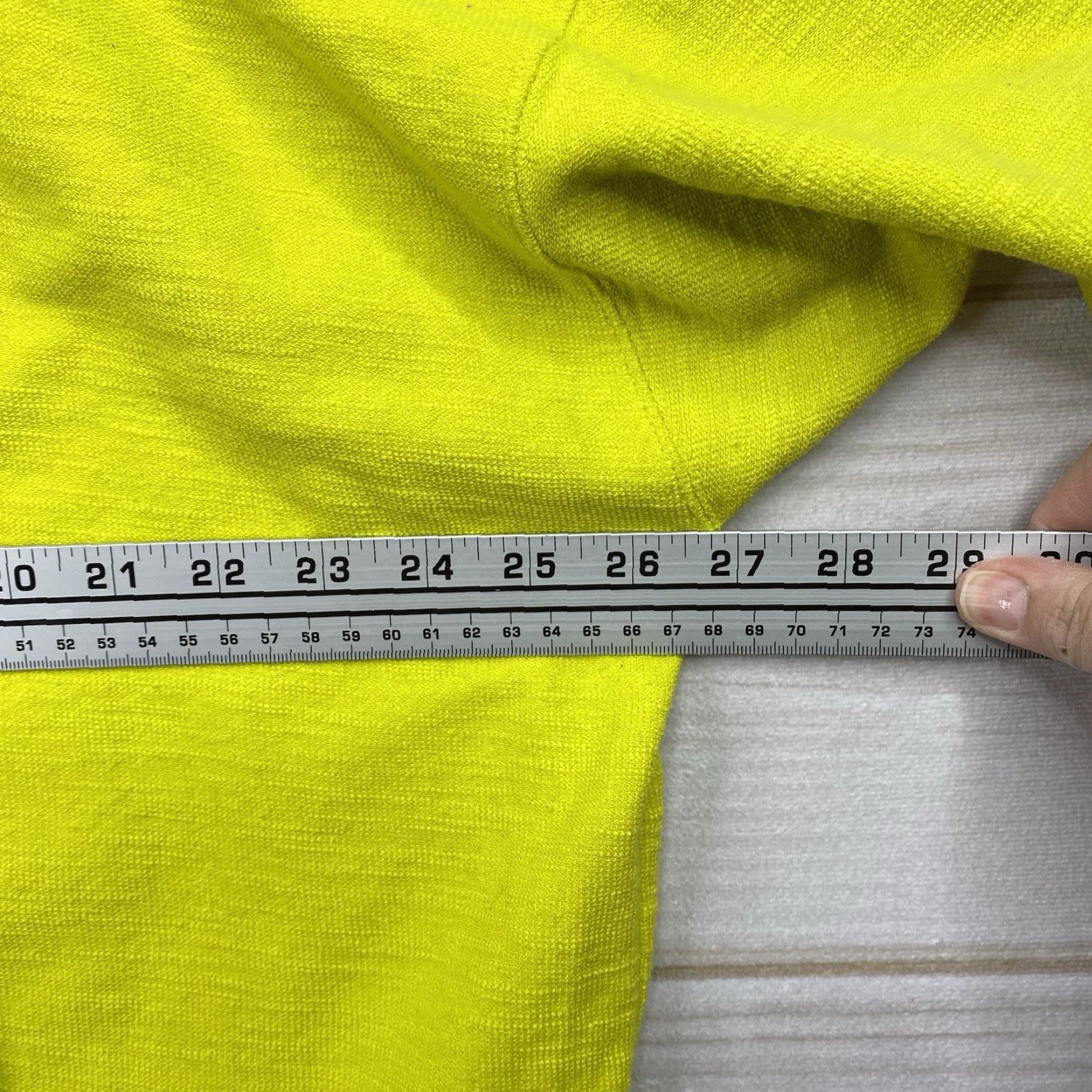 Old Navy **Old Navy 2XL Neon Yellow Hoodie Sweatshirt** User: **Old Navy 2XL Neon Yellow Full-Zip Hoodie Sweatshirt** Size XXL / US 16-18 / IT 52-54 - 3 Thumbnail