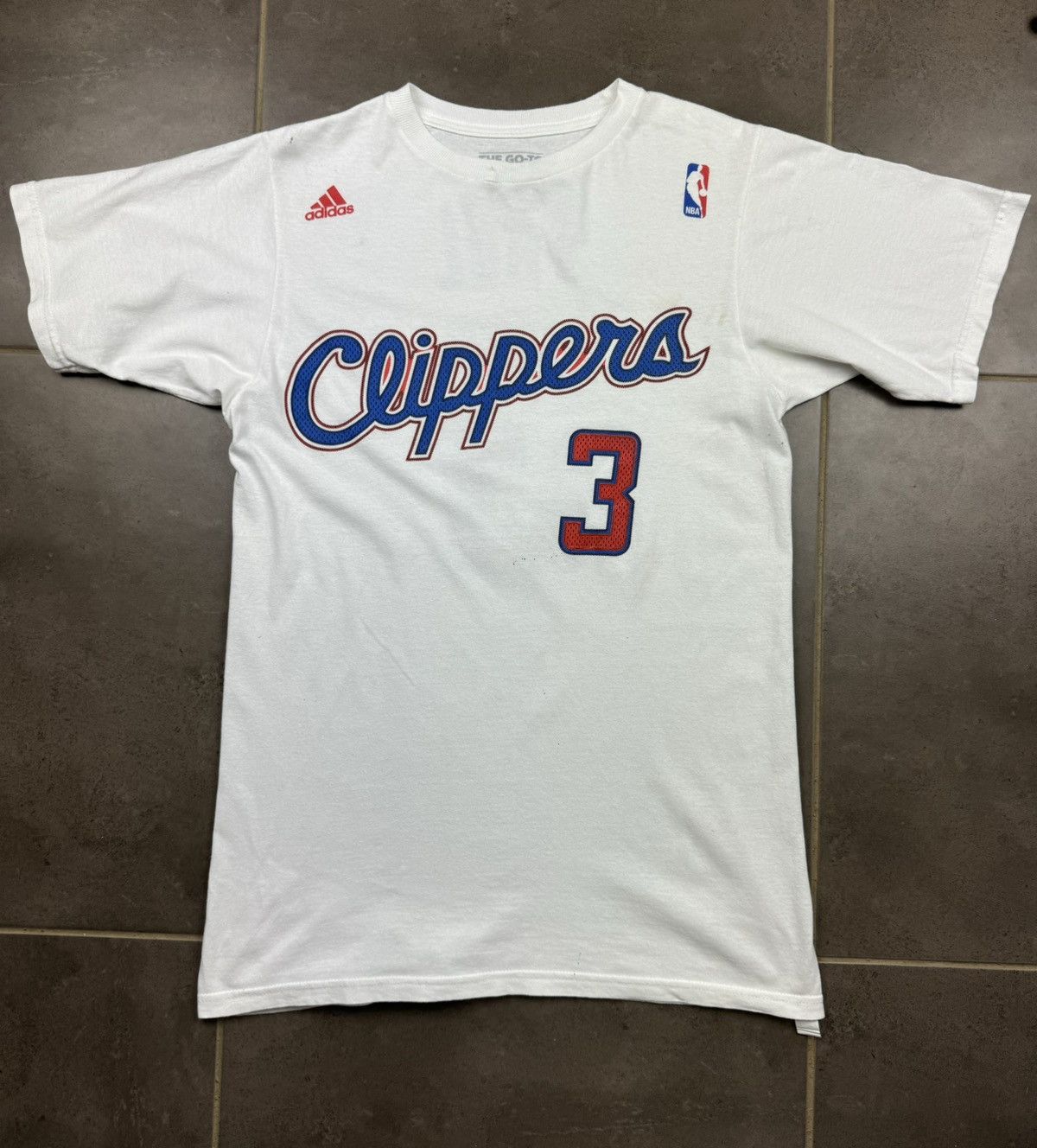 Adidas Adidas T shirt. NBA league Clippers Size US S / EU 44-46 / 1 - 1 Thumbnail