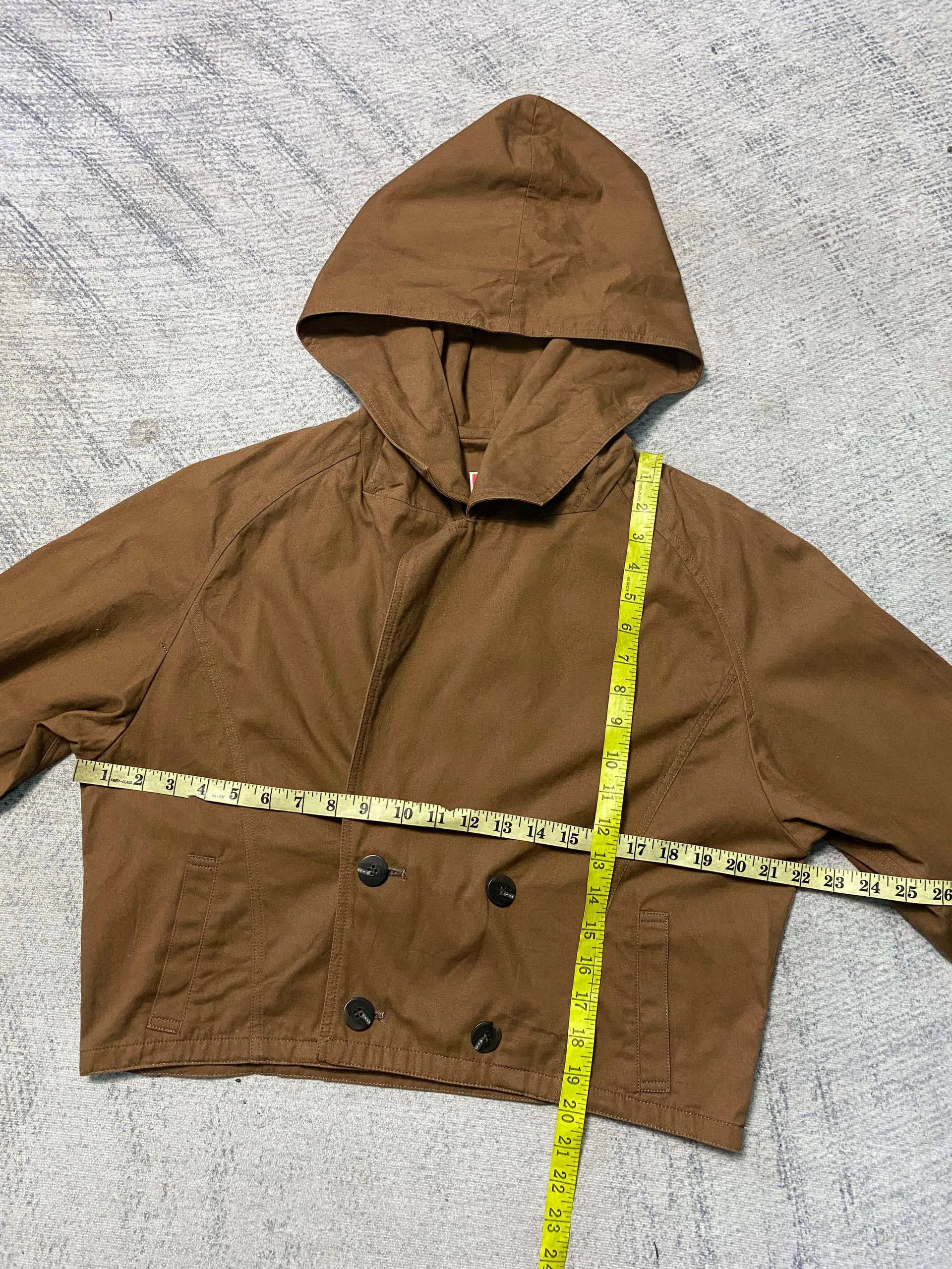 Enrico Coveri Vintage Enrico Coveri Hooded Crop Jacket Size M / US 6-8 / IT 42-44 - 11 Thumbnail