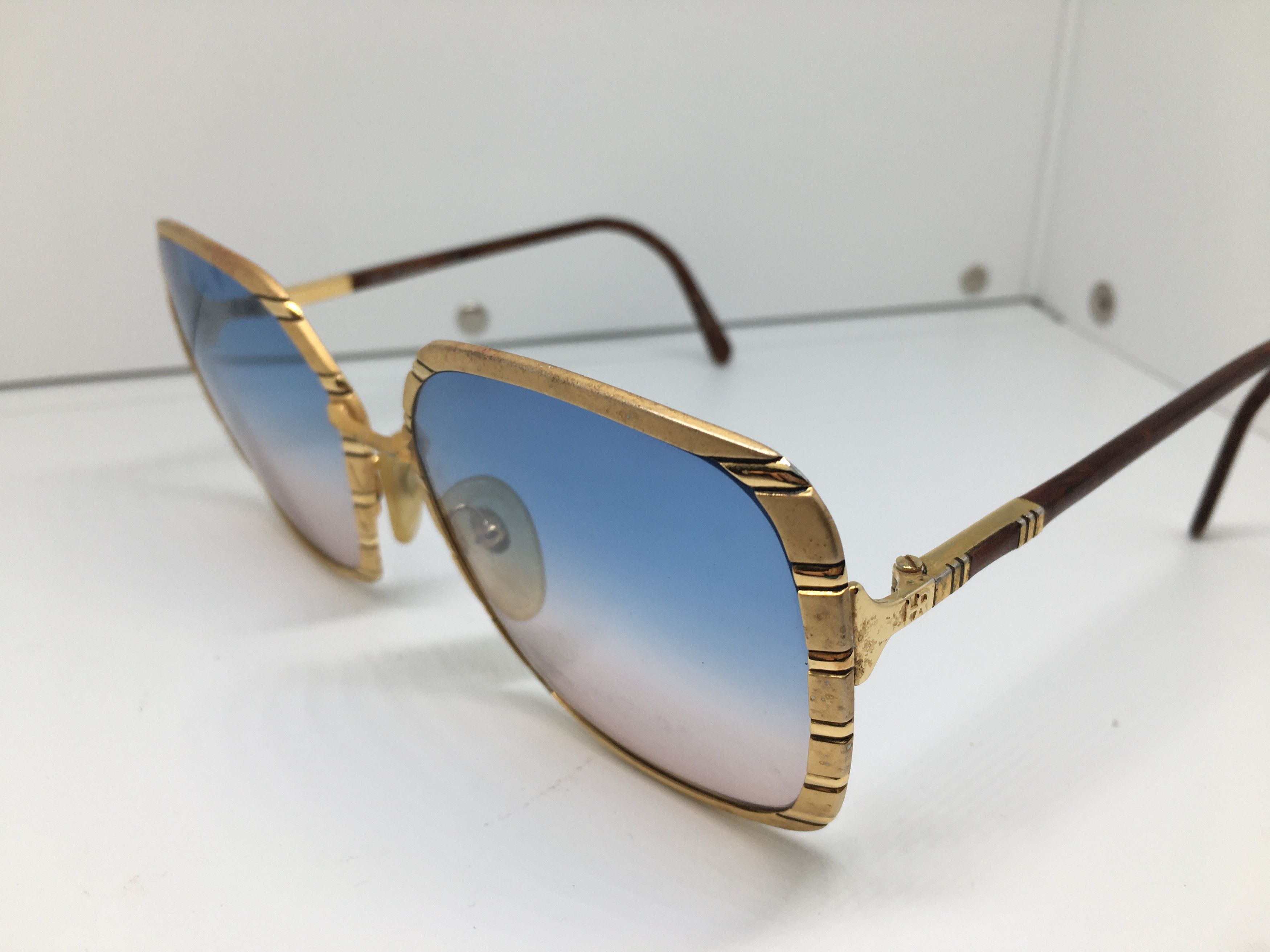 Vintage Vintage HELENA RUBINSTEIN HR 1-02 Diva Sunglasses France Size ONE SIZE - 3 Thumbnail