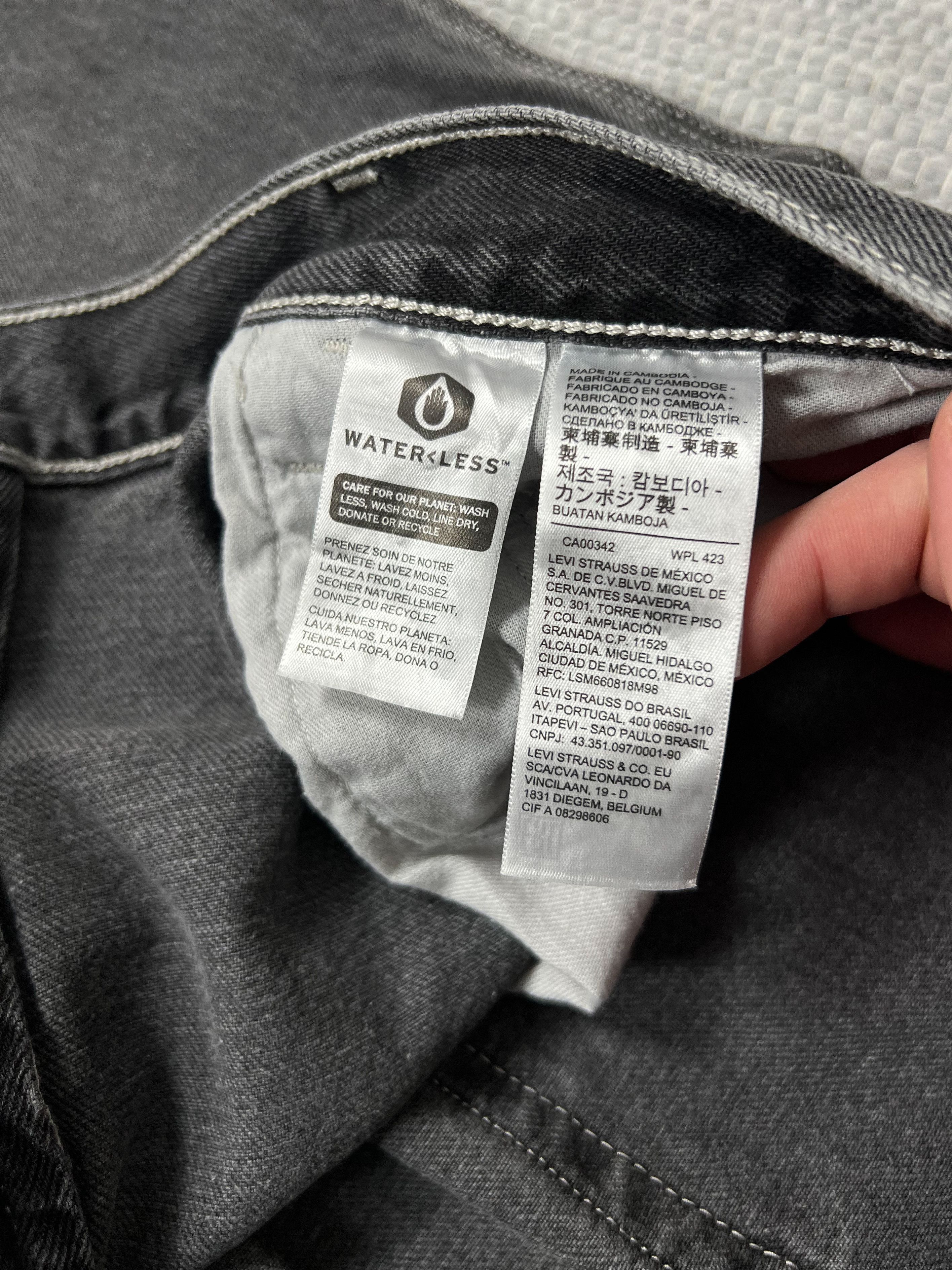 Levi's Vintage Levis Carpenter Gray Denim Pants Jeans 40x30 Size US 40 / EU 56 - 7 Thumbnail