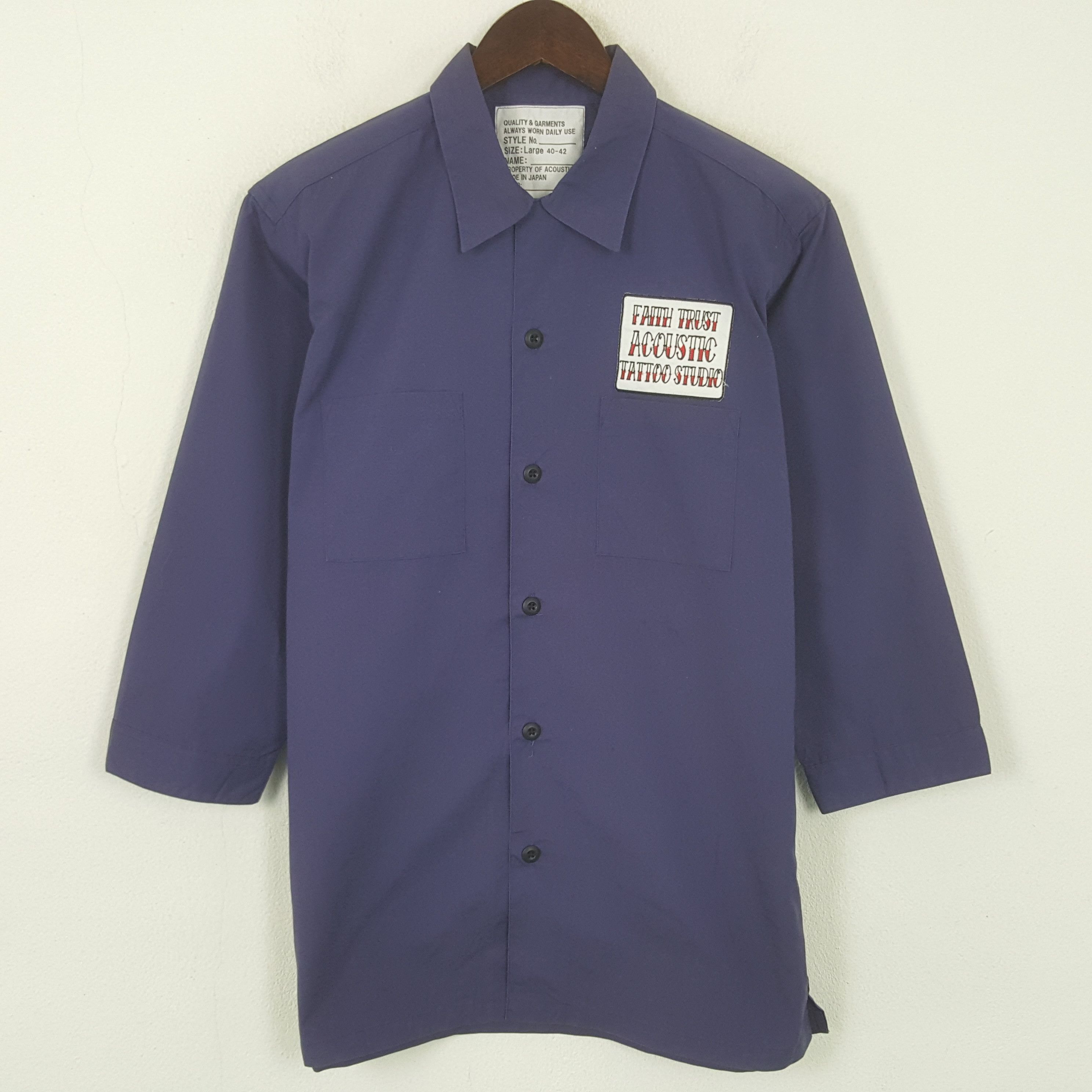 Japanese Brand Vintage Good Luck Japanese Button Up Shirt Size US M / EU 48-50 / 2 - 3 Thumbnail