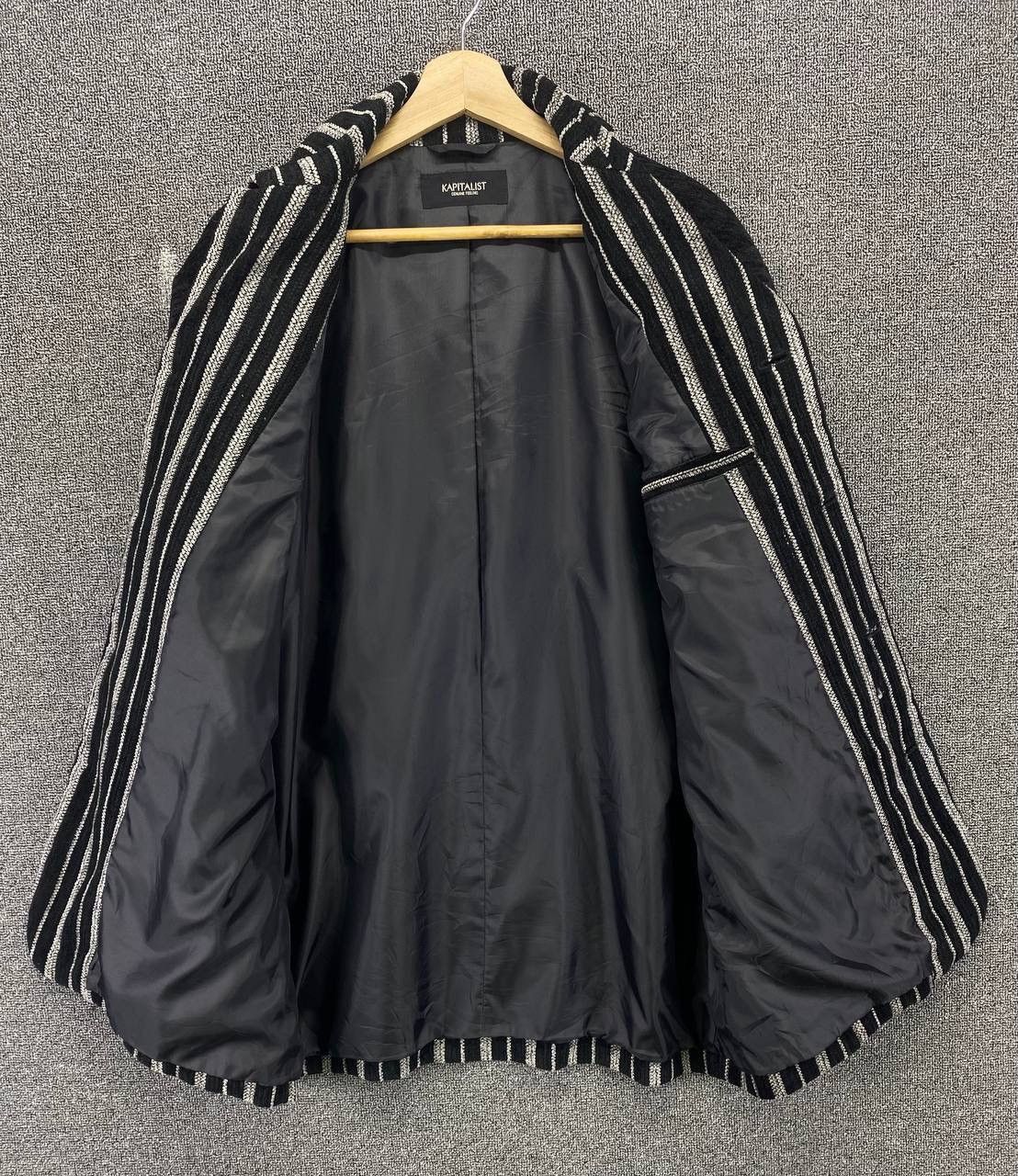 Japanese Brand Vintage Kapitalist Luxury Design Wool Jacket Size US L / EU 52-54 / 3 - 6 Thumbnail