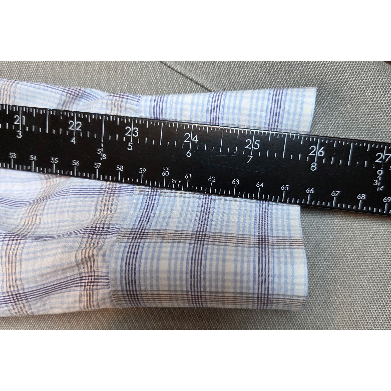 Peter Millar Peter Millar XL Cotton Plaid Button Down Shirt Size US XL / EU 56 / 4 - 9 Thumbnail
