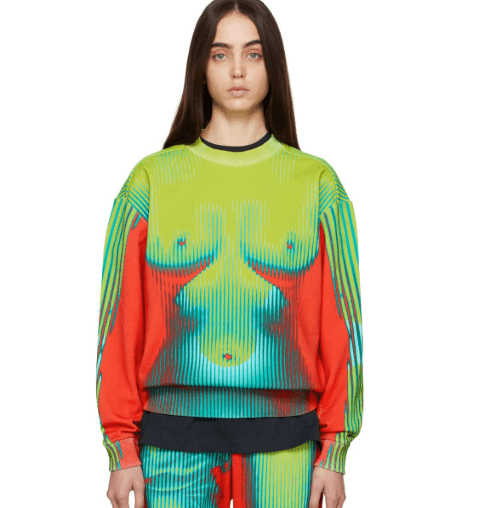 JPG x Y/Project Optical Sweatshirt – Rare Collab L