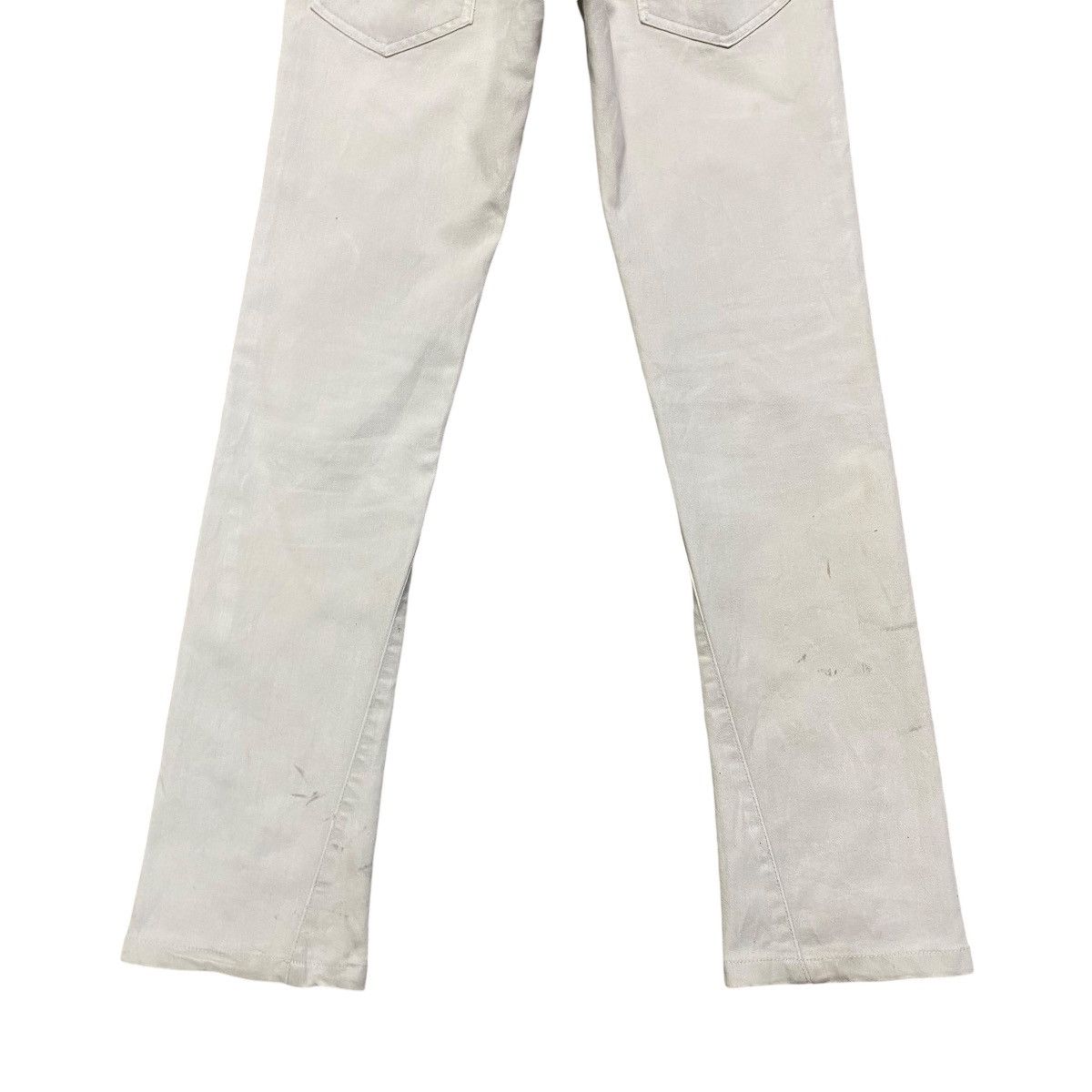 Tornado Mart Tornado Mart White Denim Flare Jeans Size US 28 / EU 44 - 13 Thumbnail