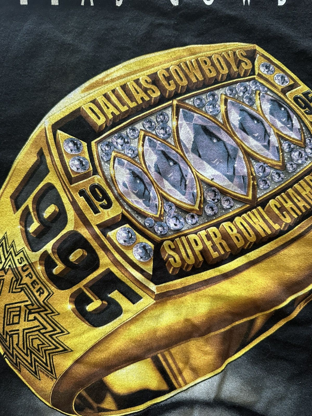 Pro Player × Salem Sportswear × Vintage VTG 90s 1996 SUPER BOWL XXX DALLAS COWBOYS CHAMPIONS RING Size US L / EU 52-54 / 3 - 3 Thumbnail