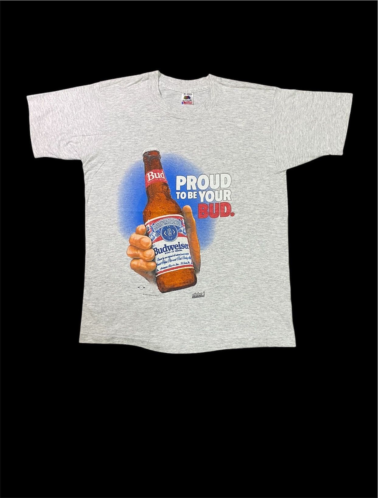 Budweiser Vintage Budweiser Proud to Be Your Bud Tee Size US M / EU 48-50 / 2 - 1 Thumbnail