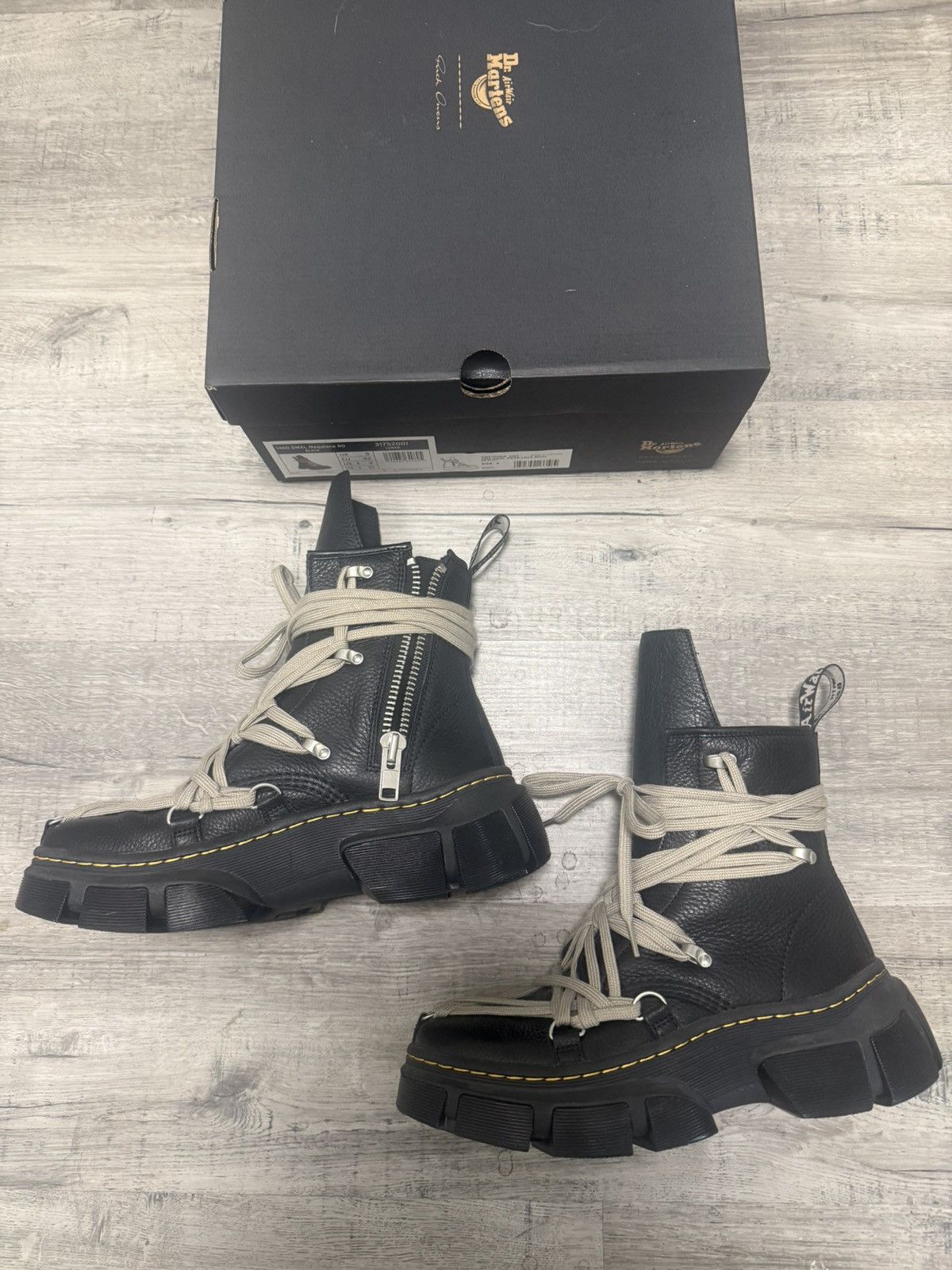 Dr. Martens × Rick Owens Dr Martens x Rick Owens 1460 DMXL Size US 9 / EU 42 - 2 Thumbnail