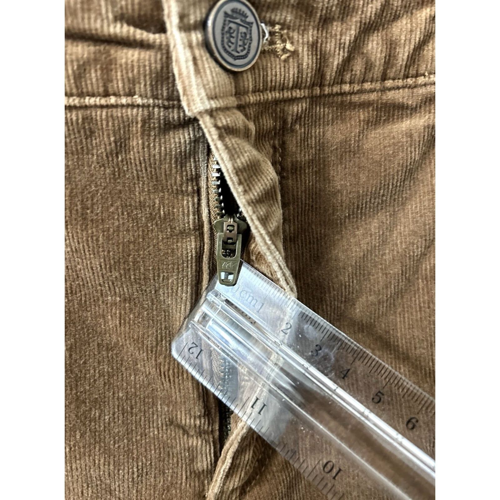 Talbots Talbots Corduroy Jegging Womens 10P Brown Stretch Pants Skinny Zipper Button Front Pockets Logo 25in Inseam Size 32" / US 10 / IT 46 - 5 Thumbnail