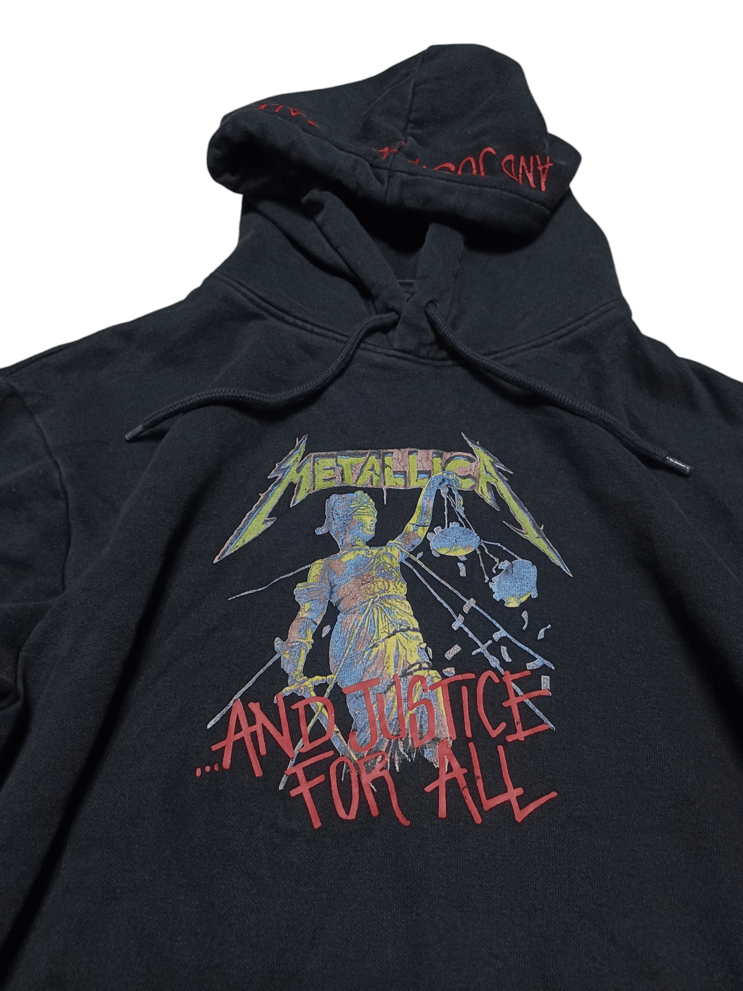 Metallica METALLICA X HM 2021 FIRE JUSTICE FOR ALL HOODIE Size US S / EU 44-46 / 1 - 2 Thumbnail