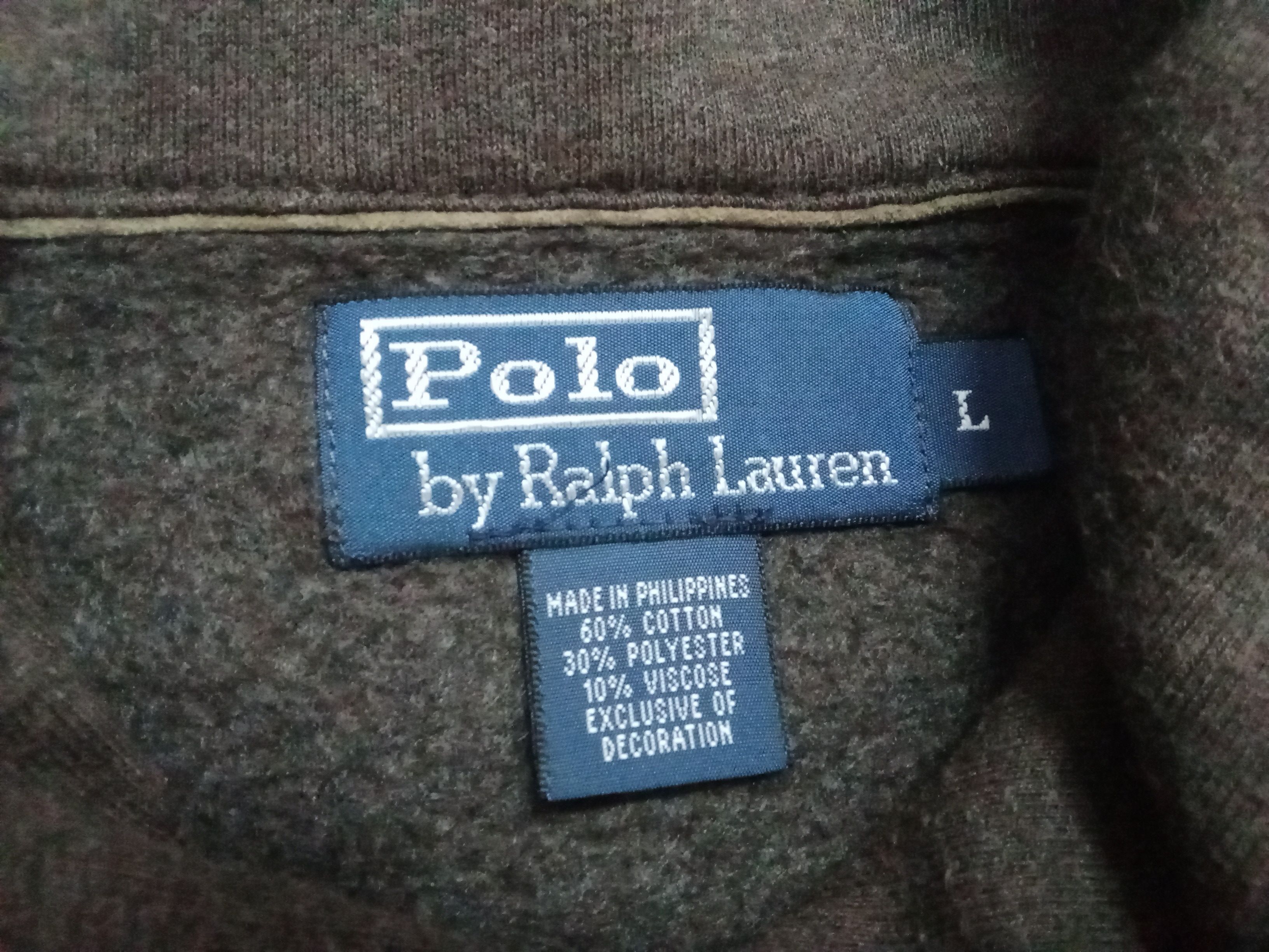Polo Ralph Lauren × Vintage Vintage 90' Polo Ralph Lauren Sweetshirt Size US L / EU 52-54 / 3 - 5 Thumbnail