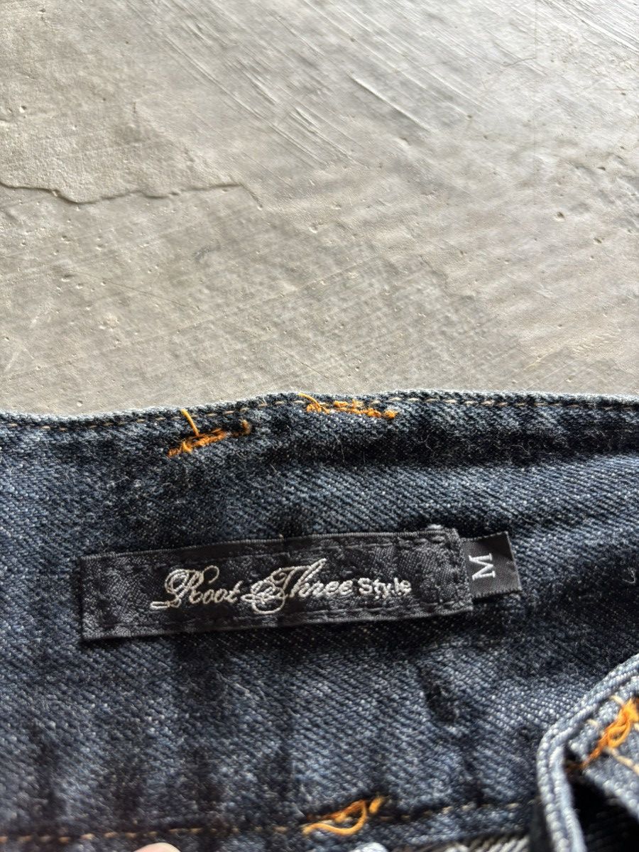 If Six Was Nine × Japanese Brand × Tornado Mart Root three style loose baggy style japanese jeans Size US 33 - 6 Thumbnail