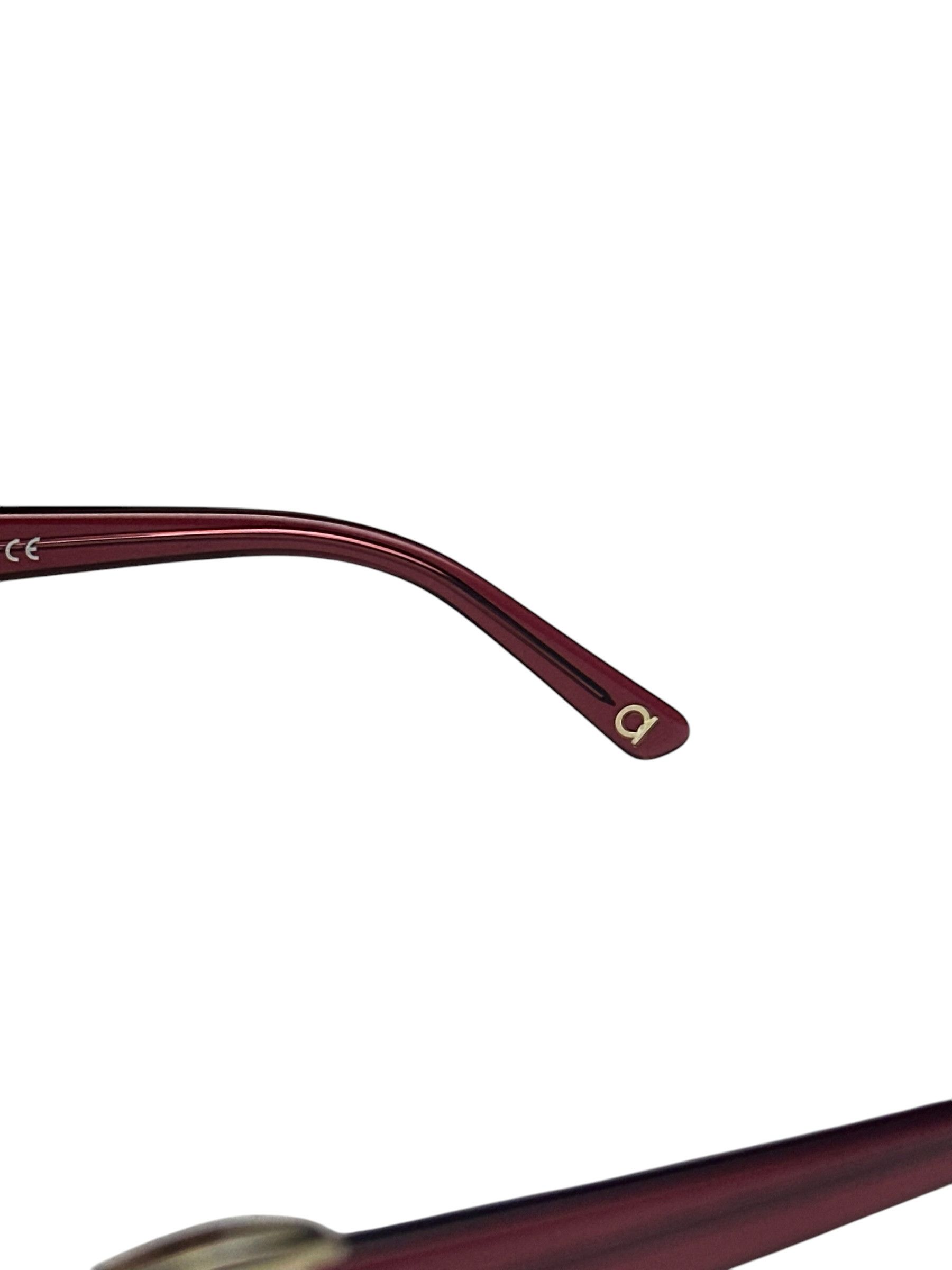Salvatore Ferragamo Ferragamo Round Square Sunglasses Size ONE SIZE - 6 Thumbnail