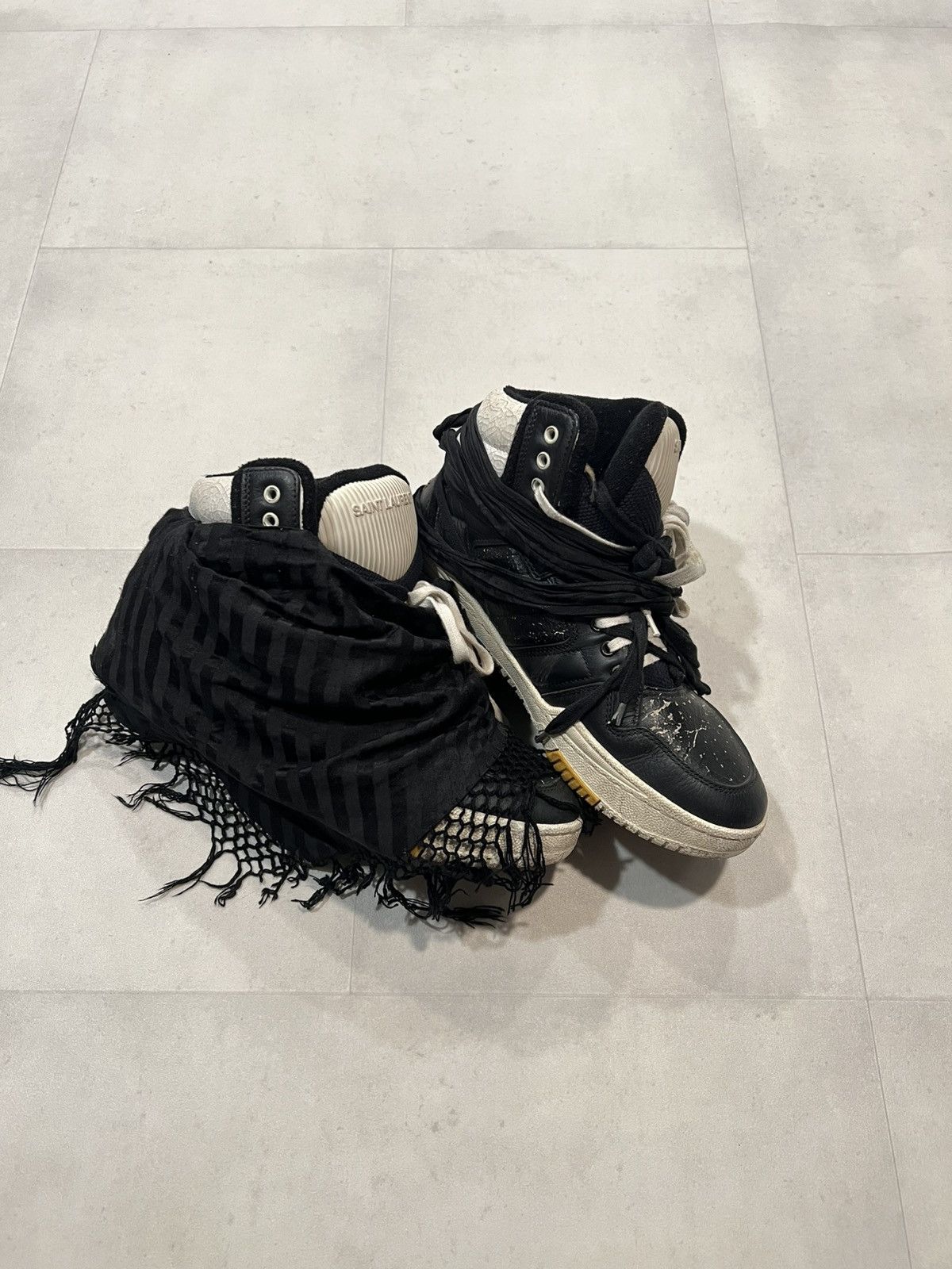 Saint Laurent Cure High Top Sneaker
