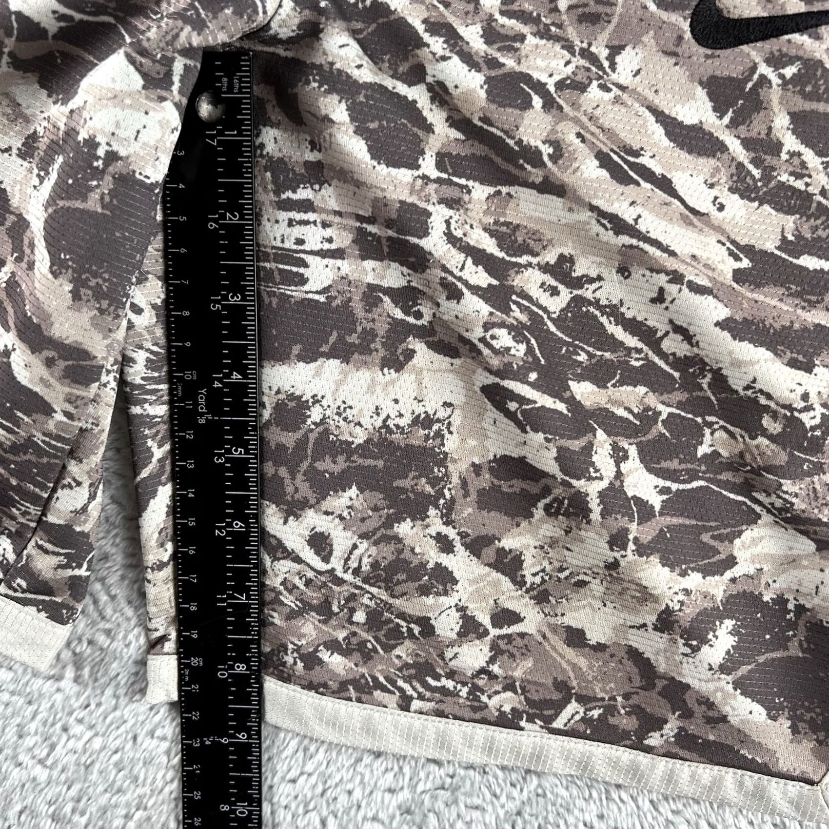 Nike Nike Dri-FIT Marble Print Elite Basketball shorts Mens XL Basketball Multicolor Athletic Sports Regular XS? Size US 36 / EU 52 - 5 Thumbnail