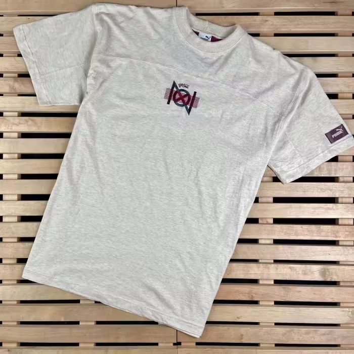 Puma × Vintage Mens Vintage Puma T Shirt Size L Size US L / EU 52-54 / 3 - 1 Thumbnail