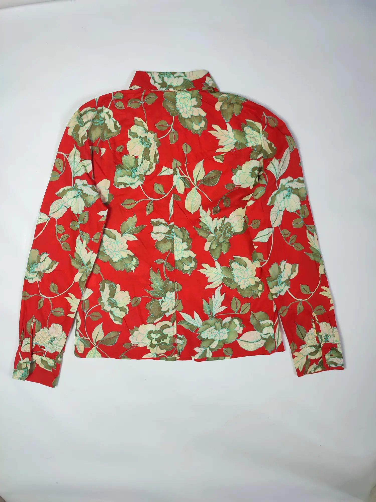 Japanese Brand × Kenzo Vintage Kenzo Paris Floral button shirt Size S / US 4 / IT 40 - 5 Thumbnail