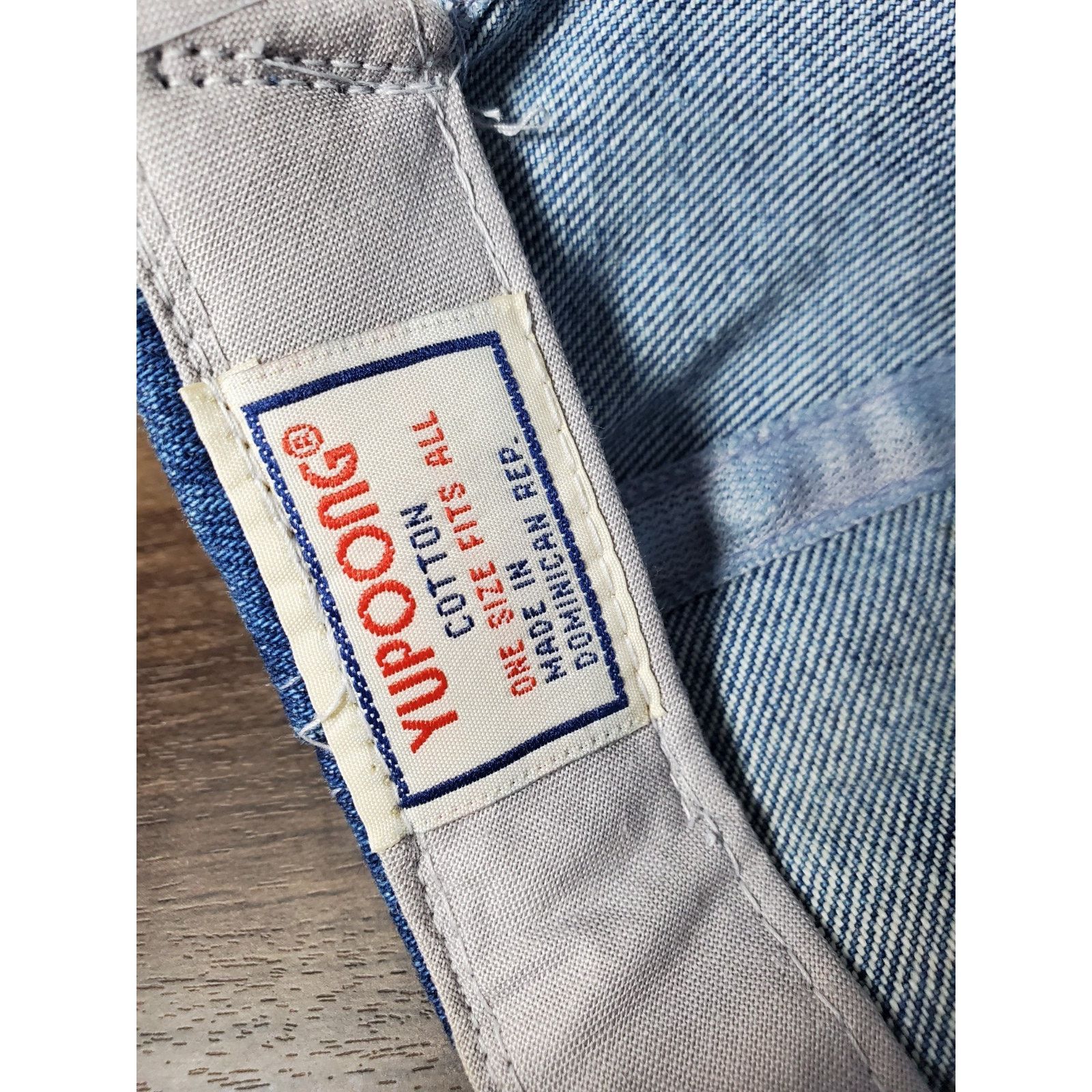 Vintage × Yupong Carborundum Abrasives Denim Hat Adjustable Cap Yupoong Size ONE SIZE - 11 Thumbnail