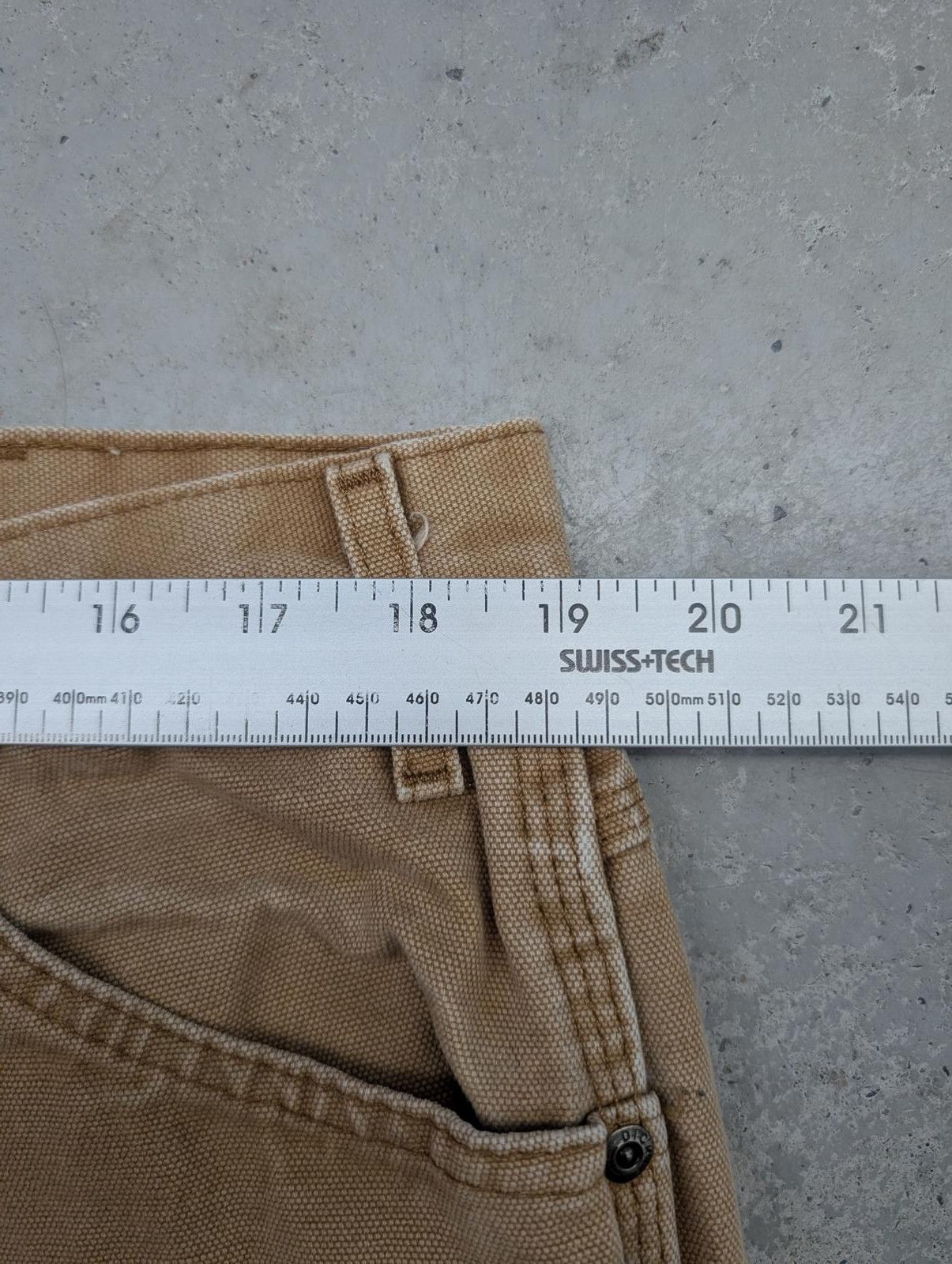Dickies Early 2000s Y2K Dickies Beige Carpenter Canvas Pants Size US 38 / EU 54 - 7 Thumbnail
