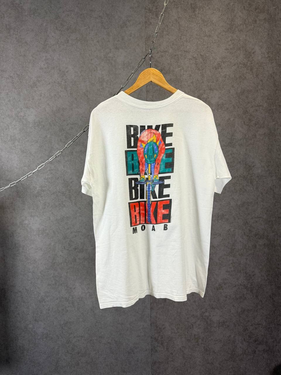 Vintage Bike 1993 Moab vintage single stitch tee Size US L / EU 52-54 / 3 - 1 Thumbnail