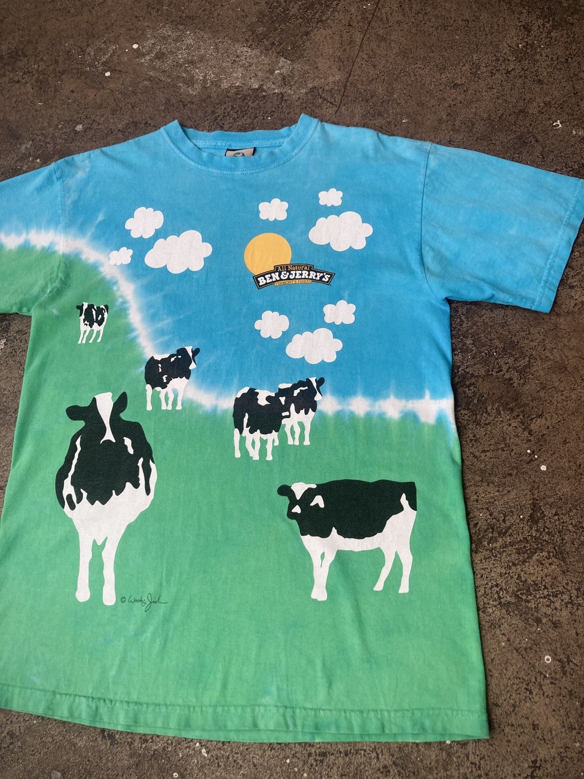 Vintage Vintage 90s Ben & Jerry’s Euphoria Size US L / EU 52-54 / 3 - 2 Thumbnail
