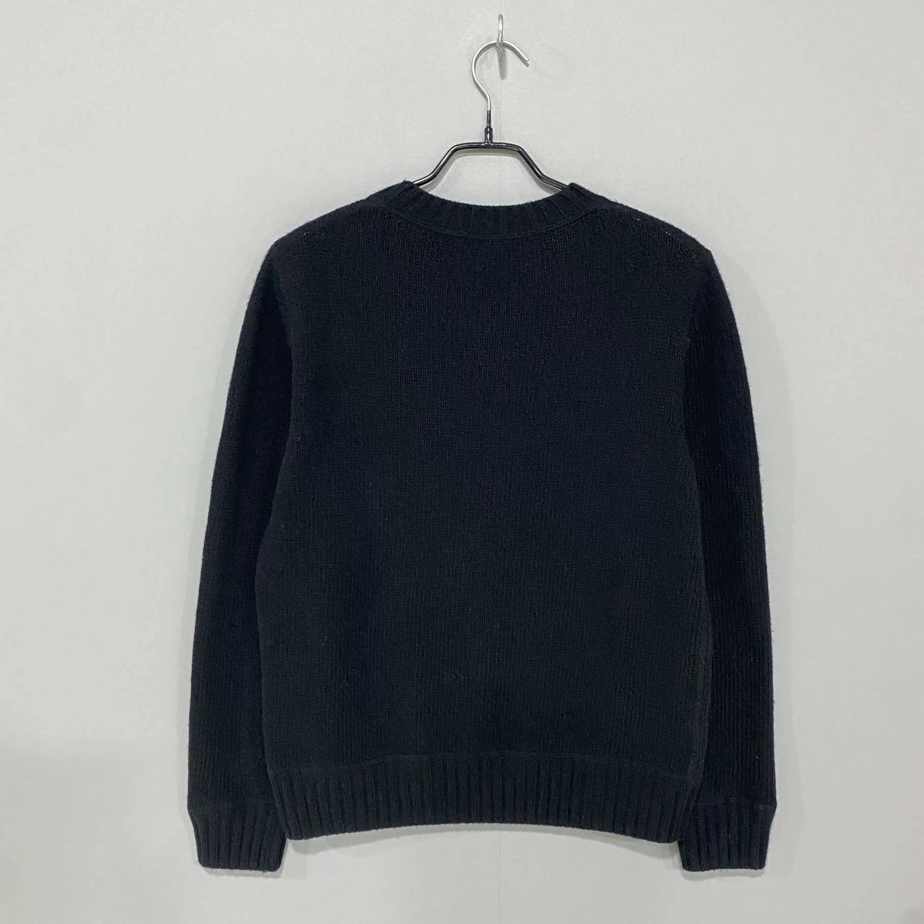 Prada PRADA Black Slogan Logo Bestseller Sweater Size XS / US 0-2 / IT 36-38 - 2 Thumbnail
