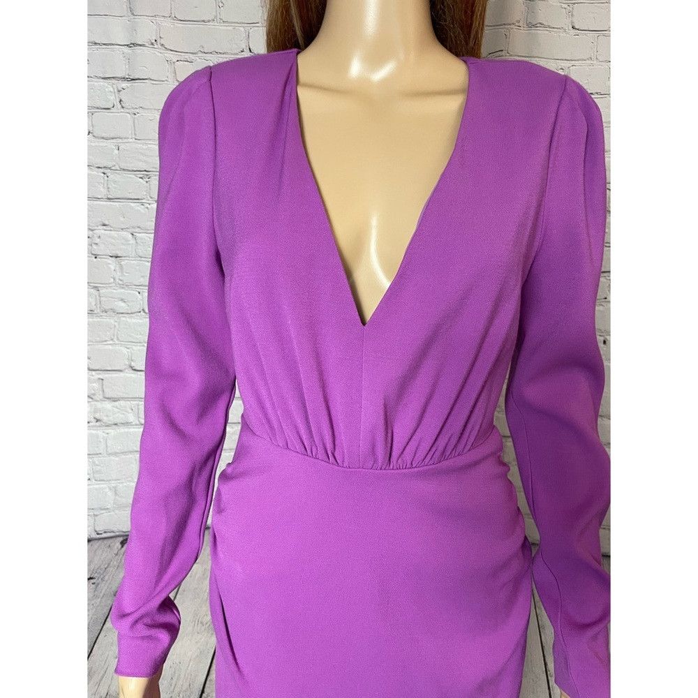 Ramy Brook NWT New $495 Ramy Brook Kiera V-neck Pink Mini Dress Size 4 Size S / US 4 / IT 40 - 4 Thumbnail