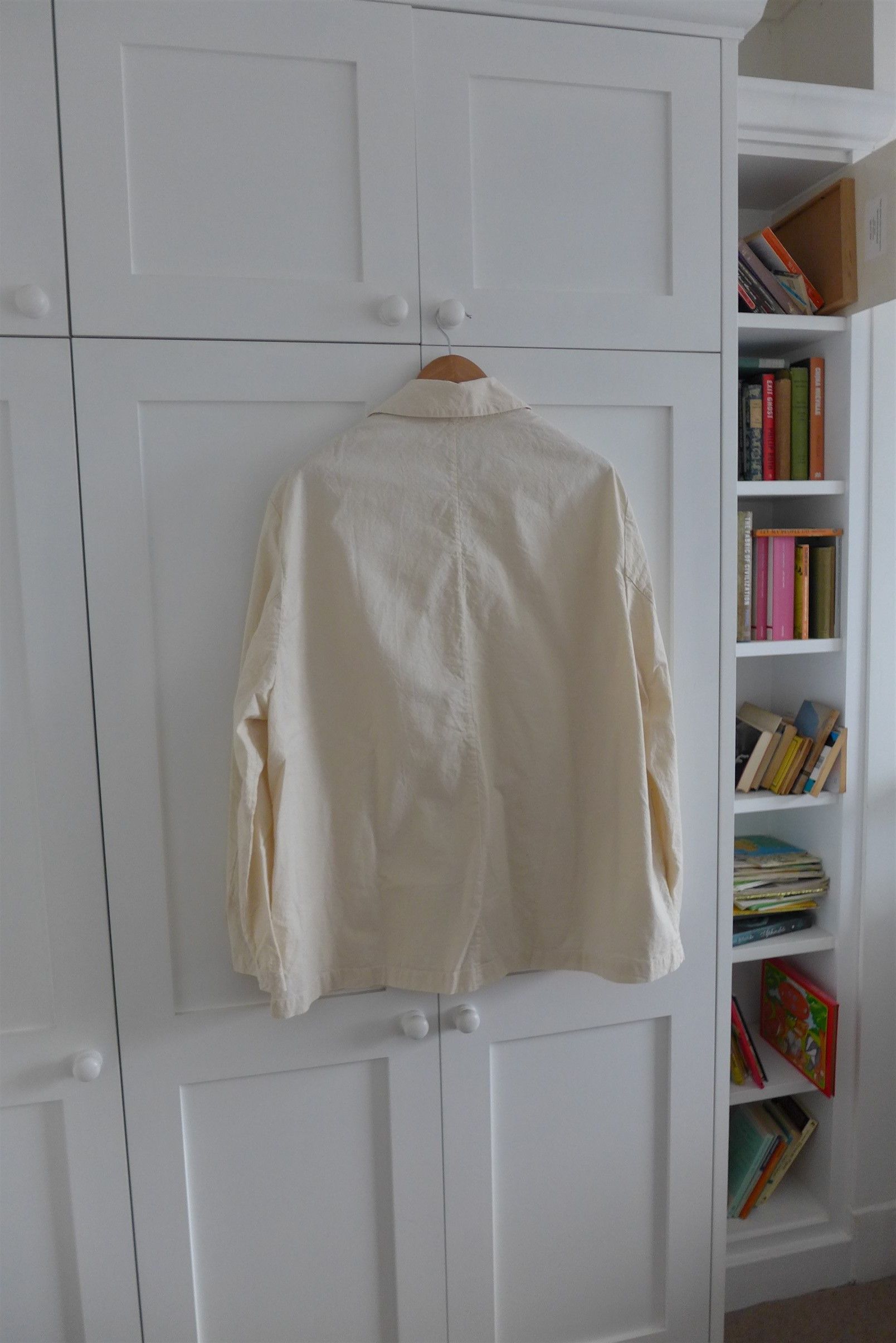 Barena Barena Oversized Stae Garzoto Overshirt - Ecru Cotton Size US XL / EU 56 / 4 - 10 Thumbnail