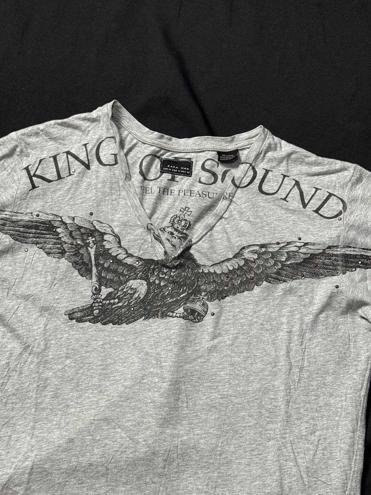 Hysteric Glamour × If Six Was Nine × Japanese Brand Eagle King Of Sound Zara Man tees Size US M / EU 48-50 / 2 - 1 Thumbnail