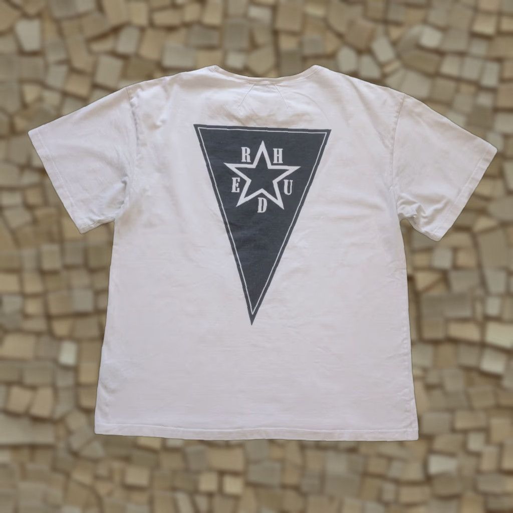 Rhude RHUDE SEVEN FALLS SNAKE CORE BEIGE WHITE DISTRESSED GRAPHIC T-Shirt MEN SZ L Size US L / EU 52-54 / 3 - 1 Thumbnail