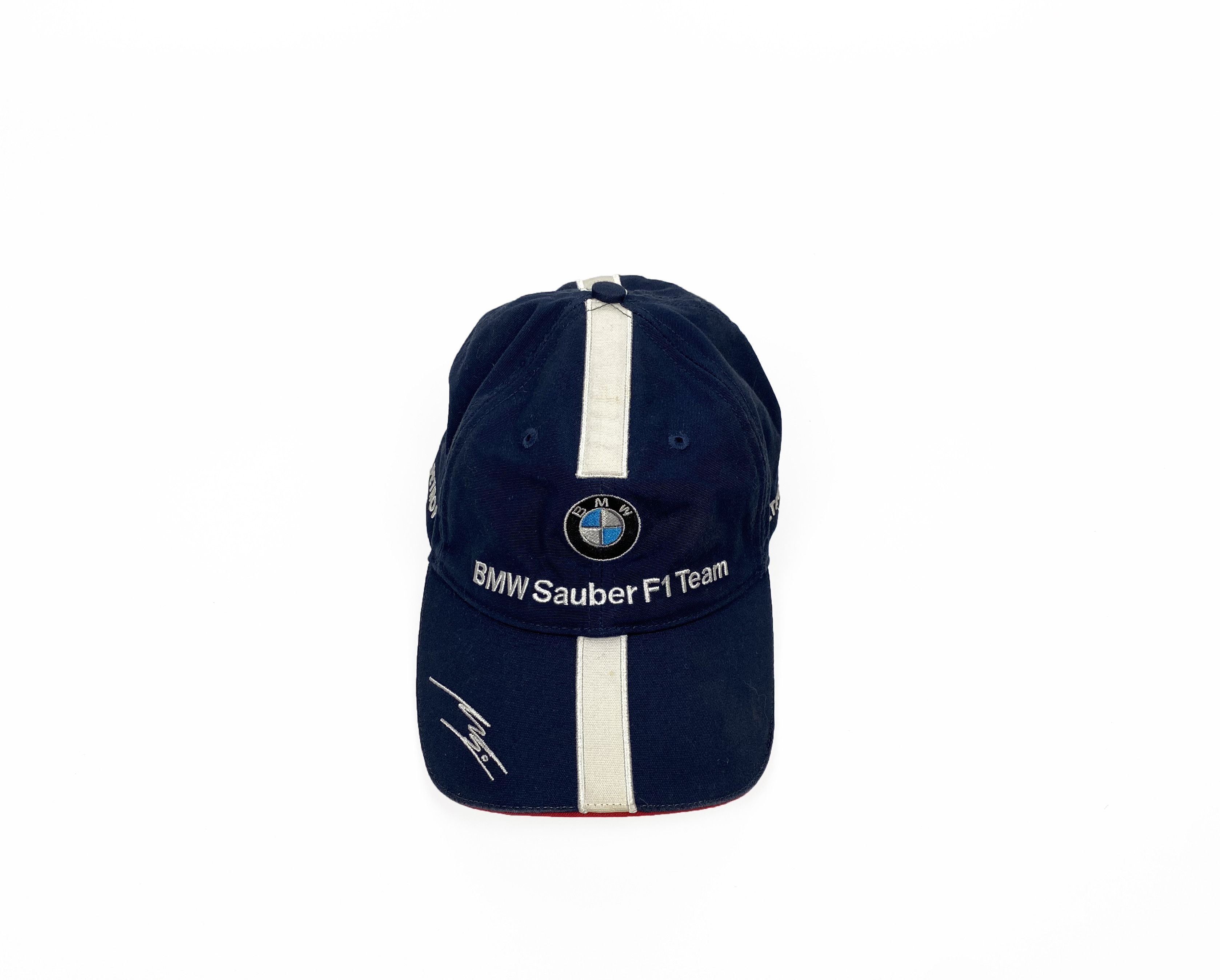 ☆BMW Sauber F1 Team 乗りかえ 直筆サイン入Cap 2008.1-2