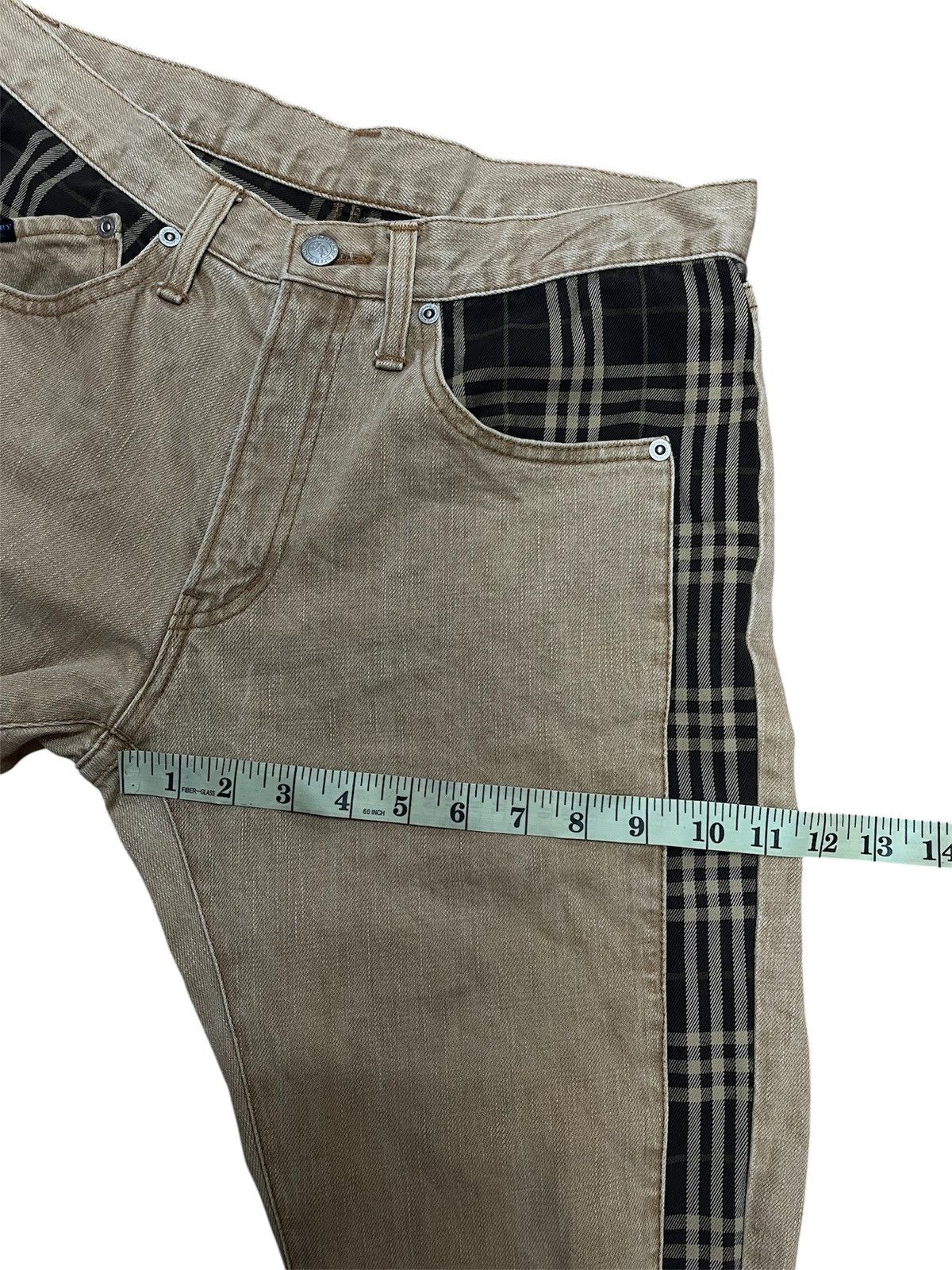 Burberry BURBERRY BLUE LEBEL DENIM PANTS Size US 30 / EU 46 - 8 Thumbnail