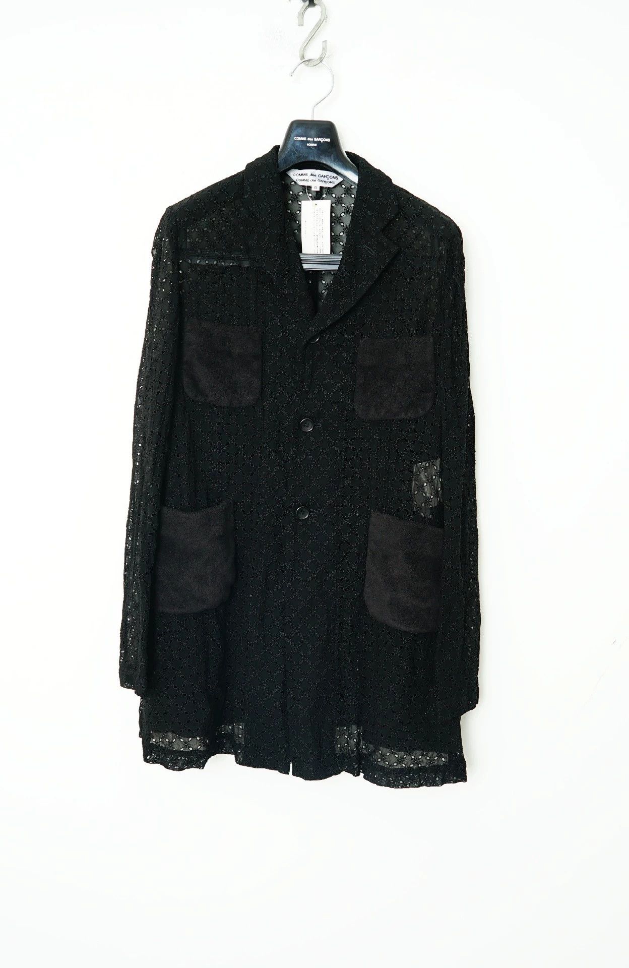 Comme des Garcons Comme Des Garcons Hollow embroidery jacket jacket -DMC Size US S / EU 44-46 / 1 - 1 Thumbnail