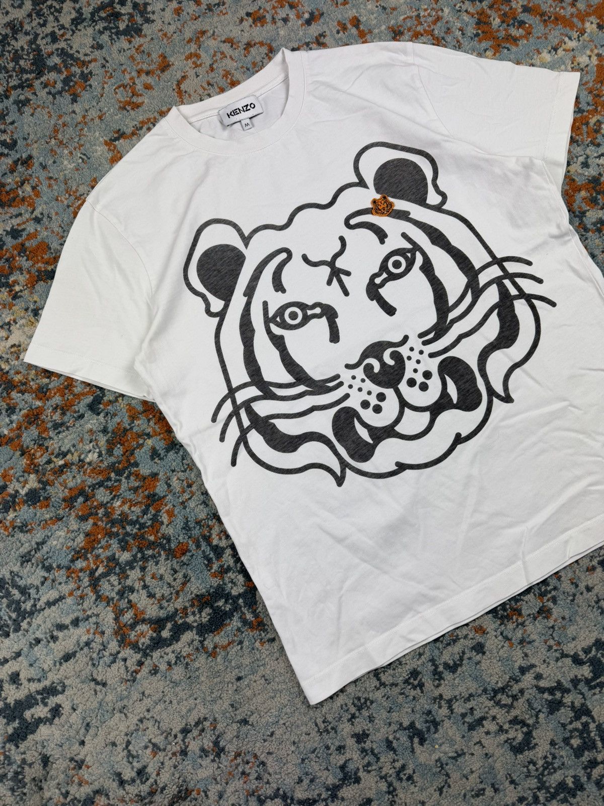 Other Kenzo con tigre tiger graphic tee embroidered logo Size US M / EU 48-50 / 2 - 2 Thumbnail