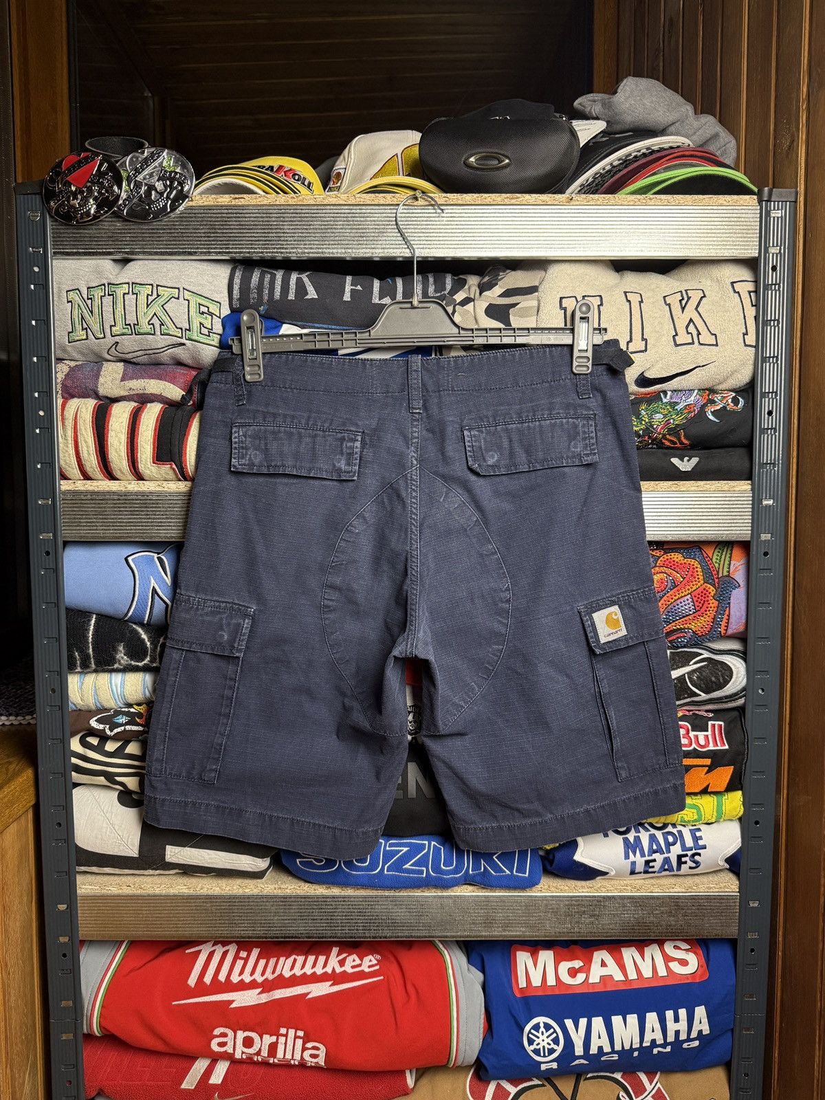 Carhartt × Vintage Vintage Y2K Carhartt Cargo Shorts 30 size Size US 30 / EU 46 - 1 Thumbnail
