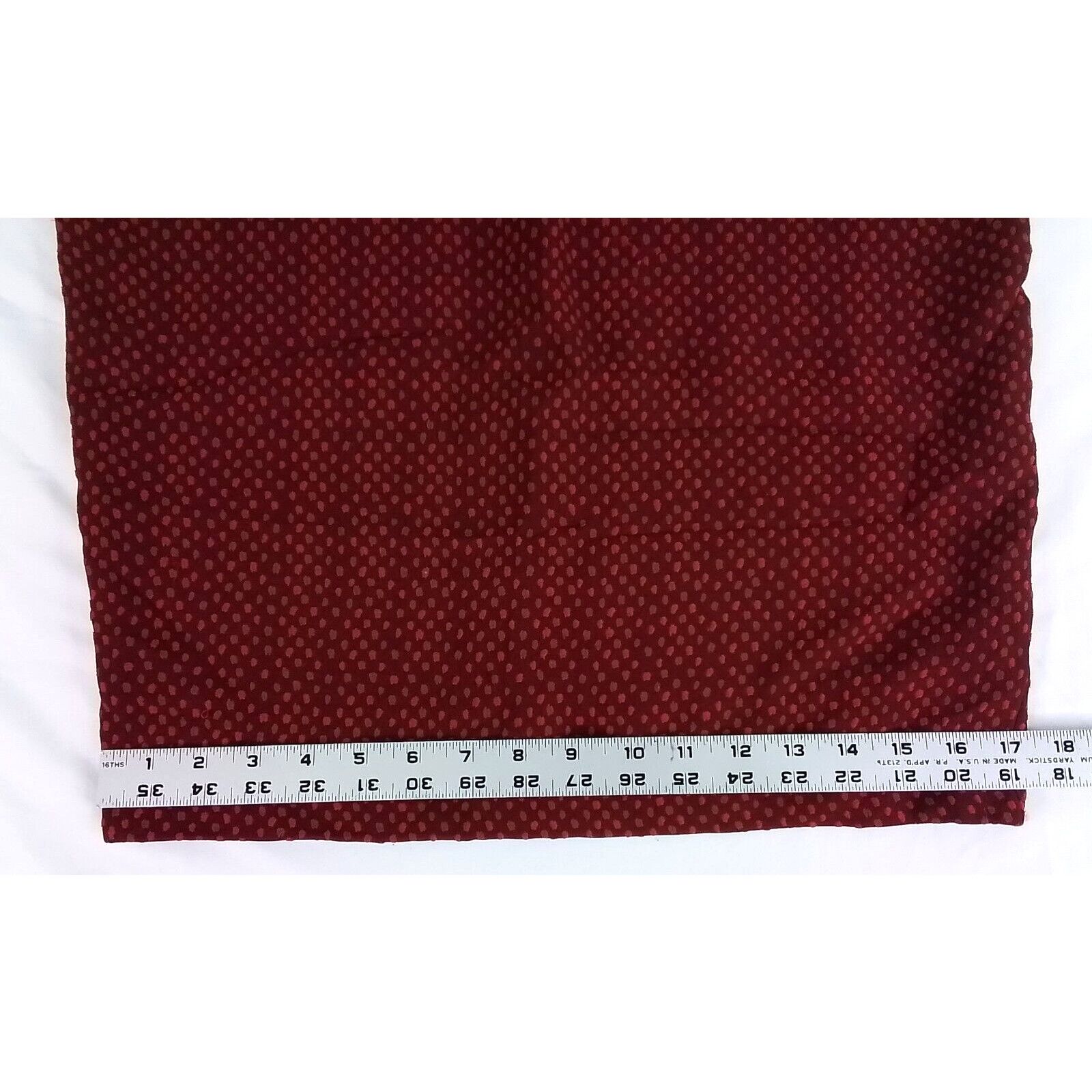 M.M.LaFleur MM Lafleur Dress Women's Size 6 Burgundy Italian Fabric Size M / US 6-8 / IT 42-44 - 13 Thumbnail