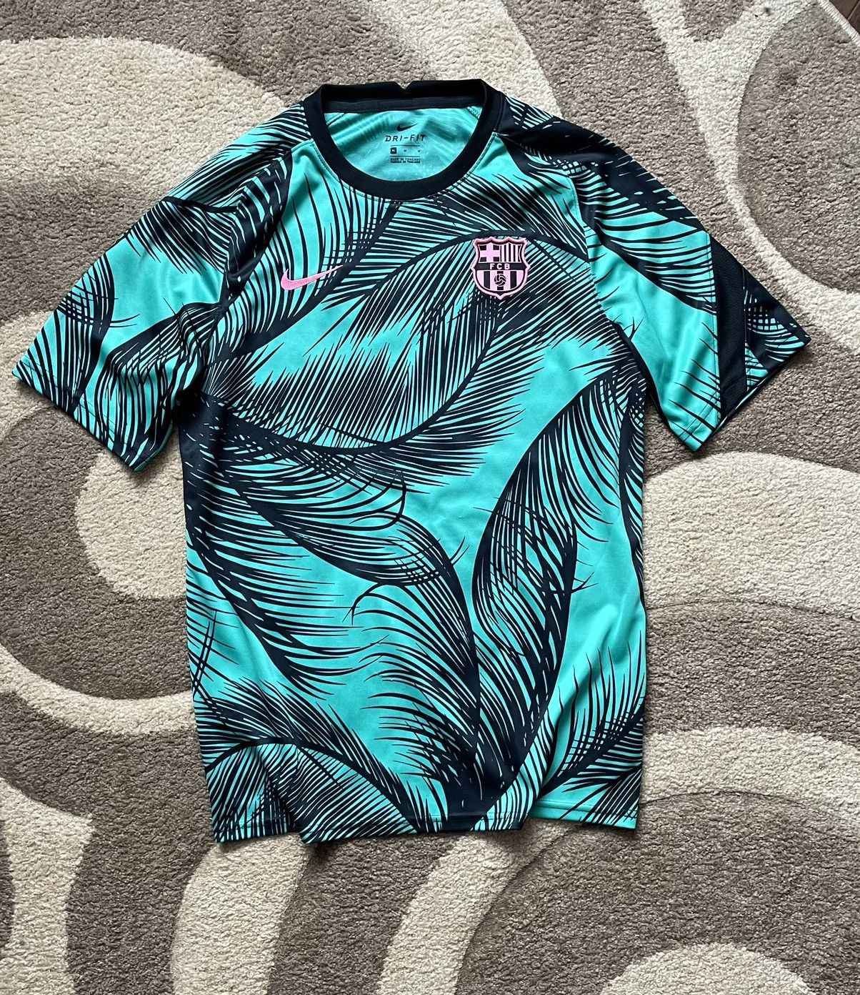 Nike Nike FC Barcelona 20-21 Special Edition Miami Collection Size US M / EU 48-50 / 2 - 1 Thumbnail