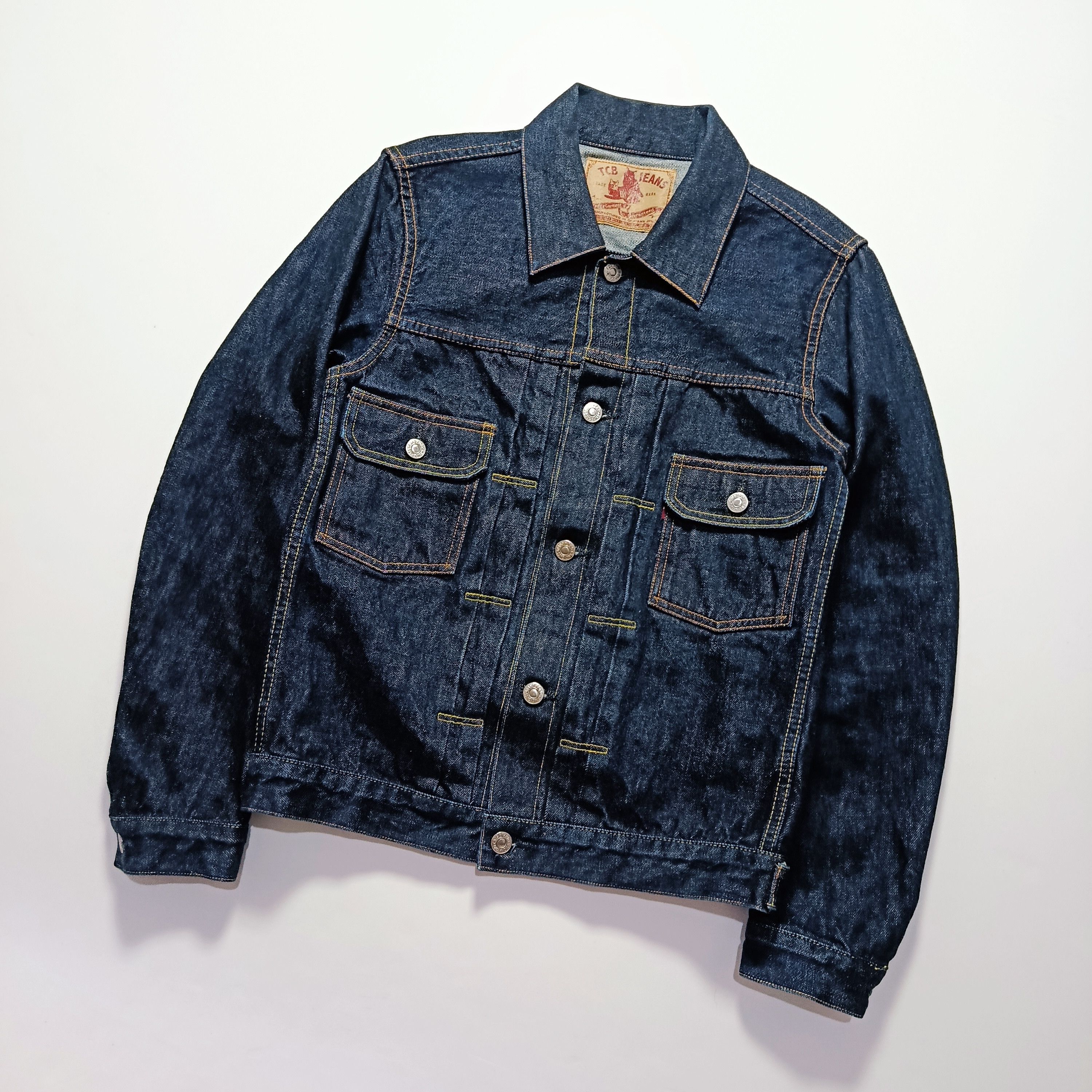 TCB Jeans TCB Jeans Type II Selvedge Denim Jacket Japan Size US S / EU 44-46 / 1 - 3 Thumbnail