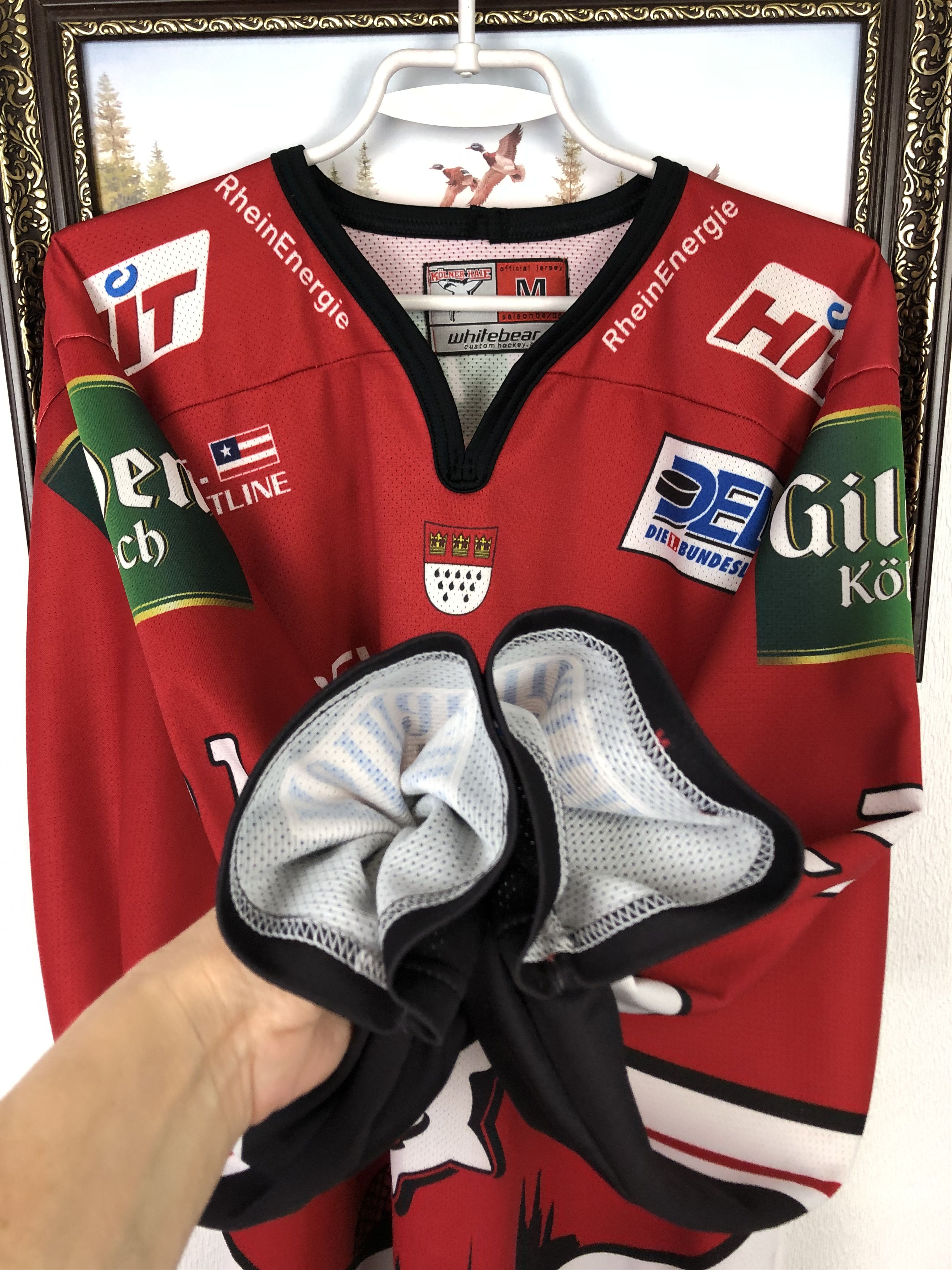 Vintage Vintage Cologne Sharks Ice Hockey Jersey #21 Hicks Mens Size US M / EU 48-50 / 2 - 8 Thumbnail