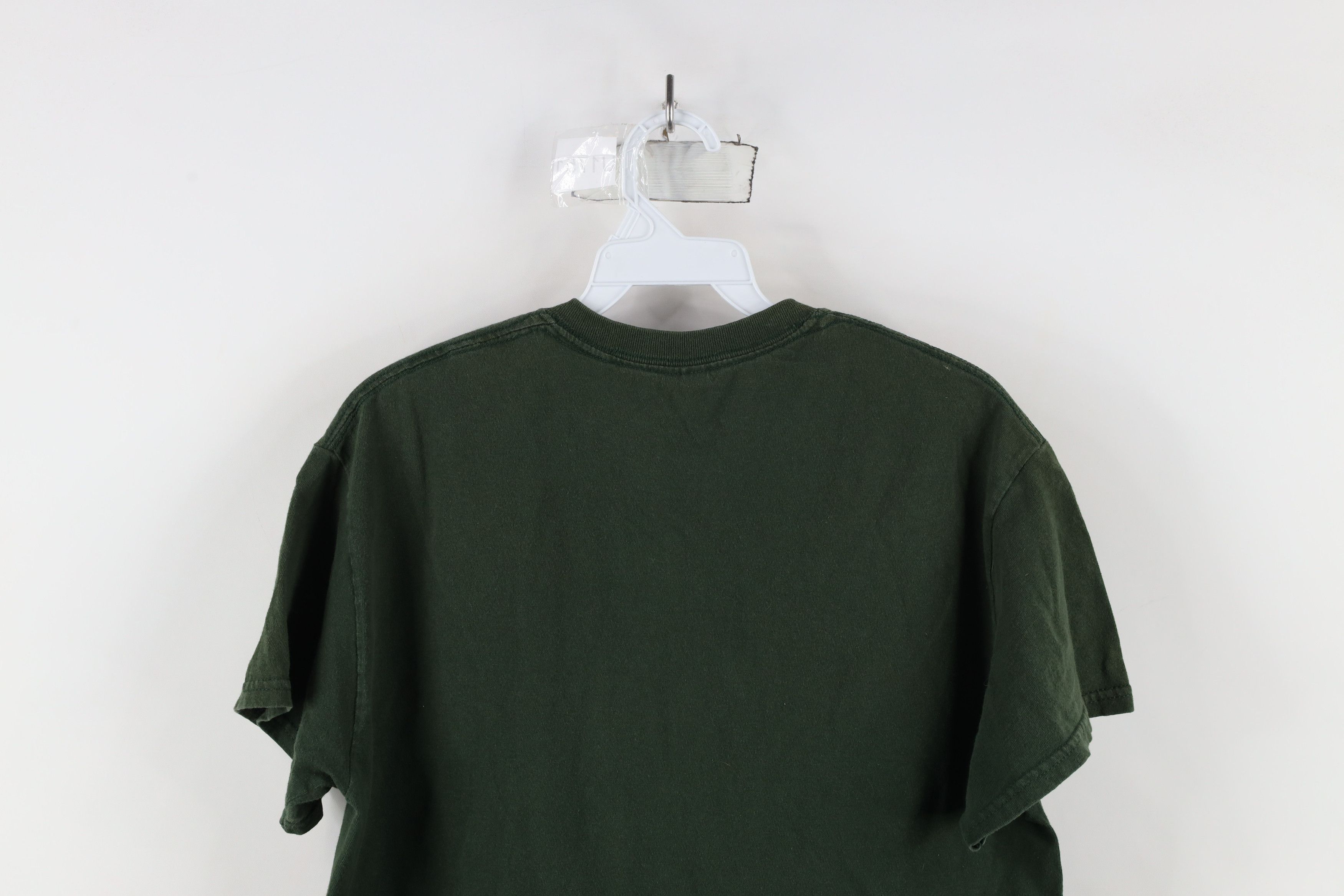 Vintage Vintage Spell Out Michigan State University T-Shirt Green Size US M / EU 48-50 / 2 - 11 Thumbnail