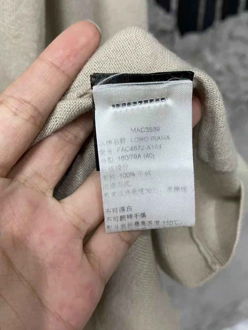 Loro Piana Loro Piana Beige Turtleneck Sweater- Size US S / EU 44-46 / 1 - 6 Thumbnail
