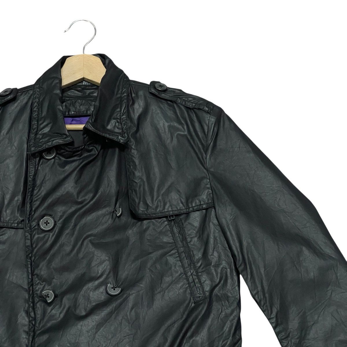ABAHOUSE Vintage Abahouse Double Breasted Military Style Trench Coat Size US M / EU 48-50 / 2 - 2 Thumbnail